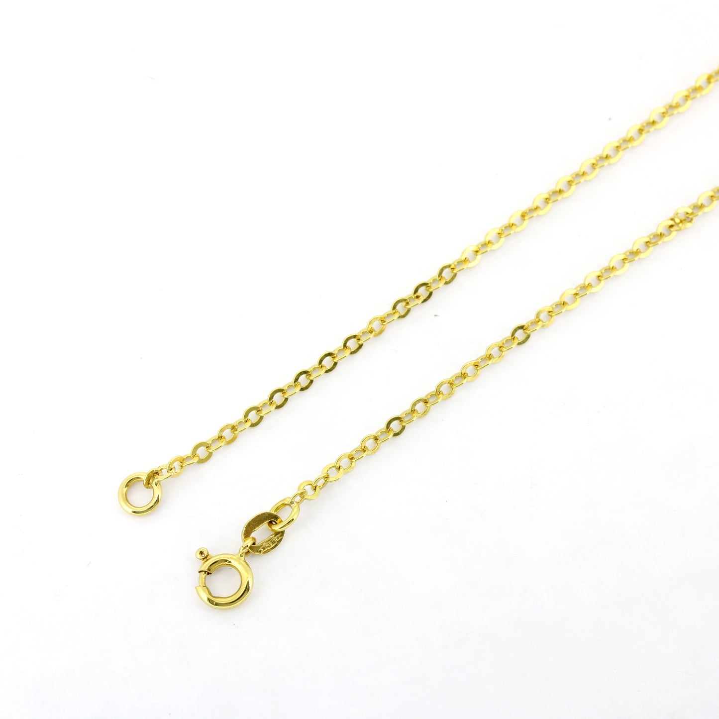 Kette 750 Gold 18 kt Gelbgold - 46 cm lang - Wert 950,-