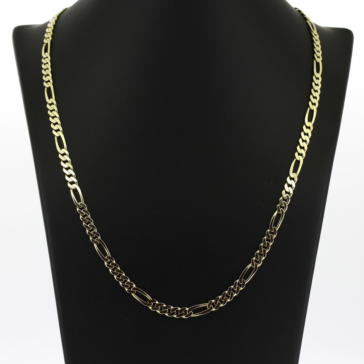 Figaro Kette 585 Gold 14 kt Gelbgold - 51 cm lang - Wert 3000,-