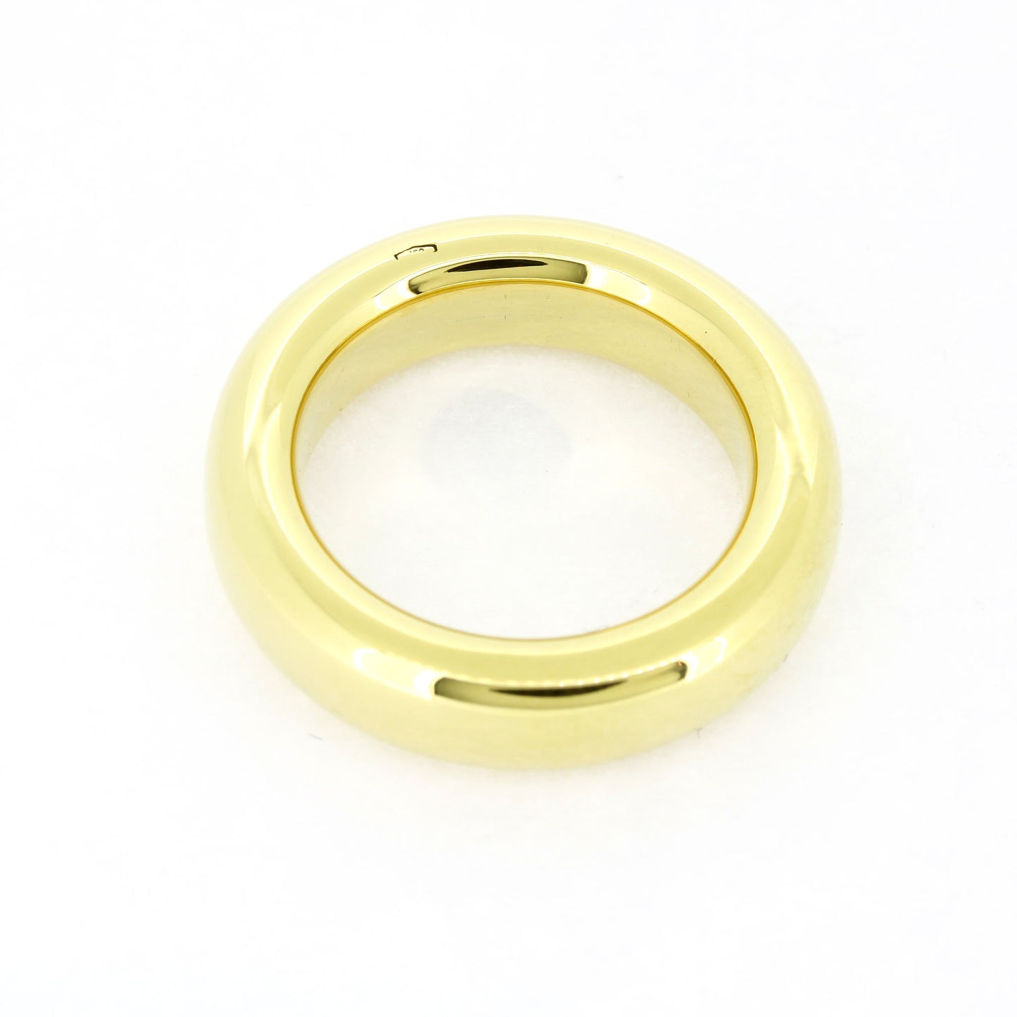Ring 750 Gold rund poliert 18 Kt Gelbgold - Wert 1525,-