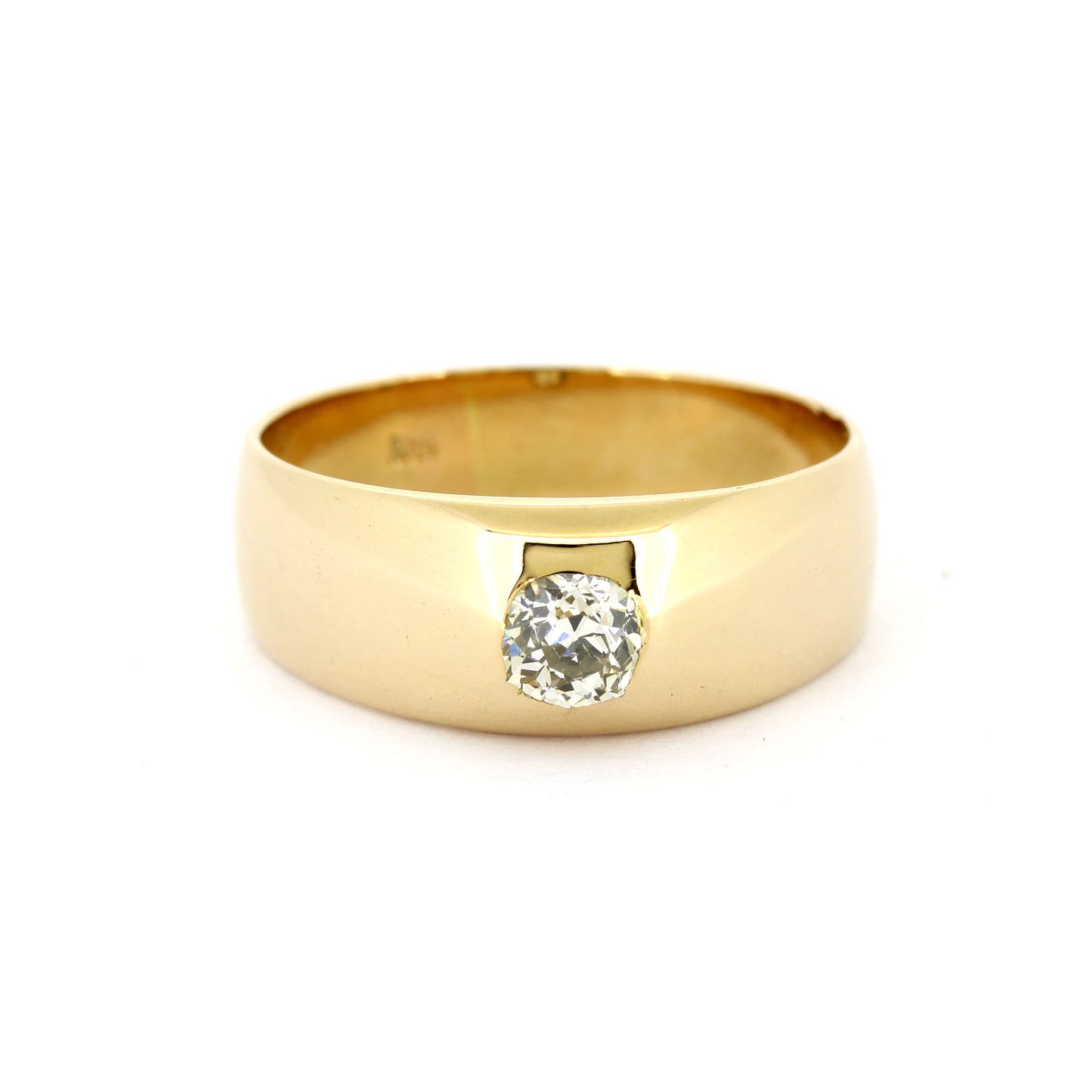 Ring 585 Gold 14 kt Rotgold - 0,35 ct Brillanten W/SI - Wert 1760,-