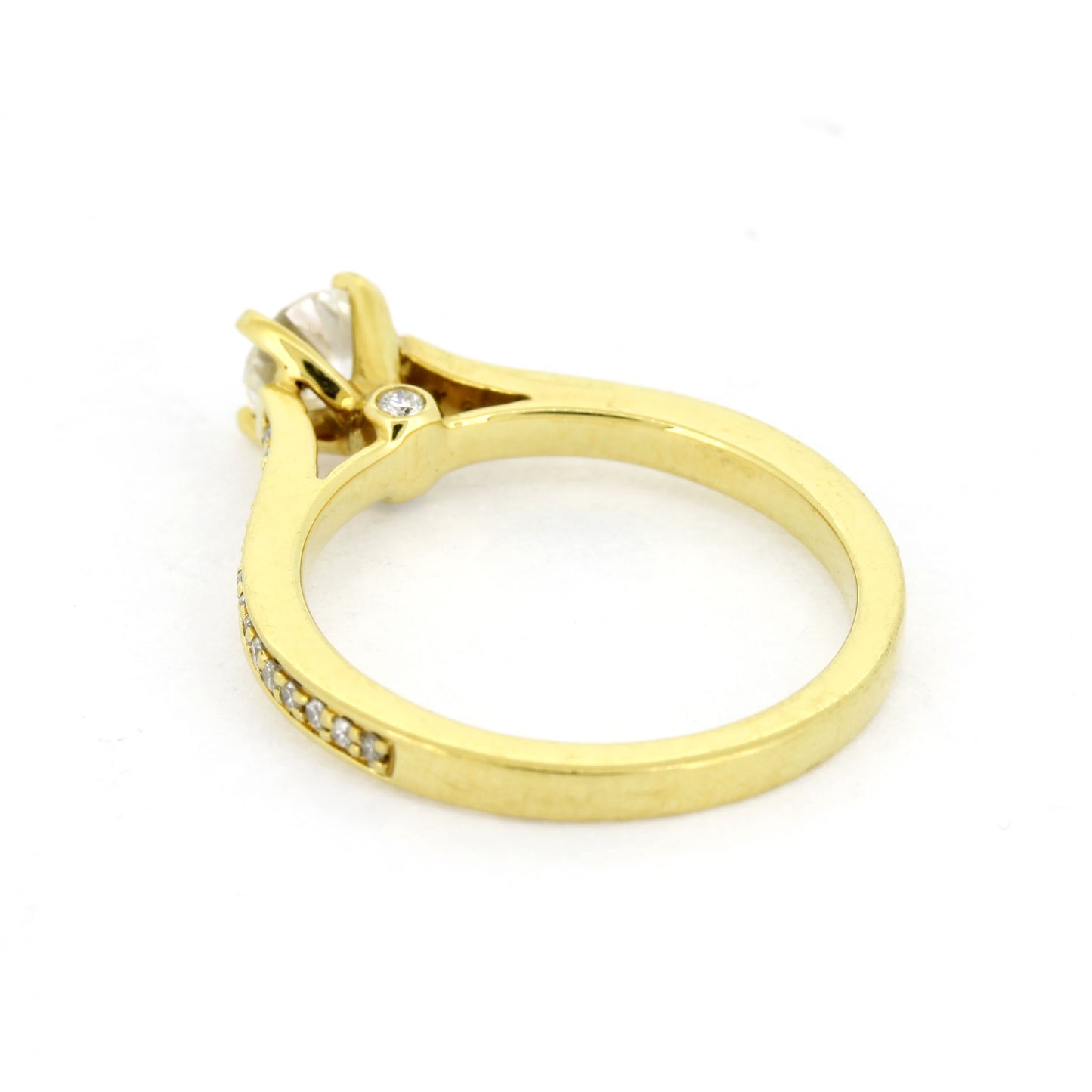 Diamonds Factory Verlobungsring 750 Gold 0,65 ct Brillanten - Wert 2400,-