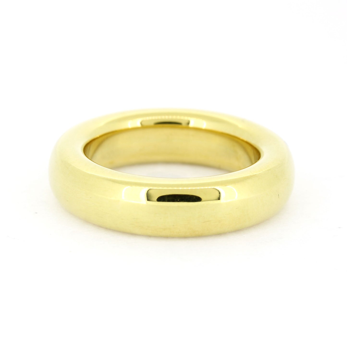 Ring 750 Gold rund poliert 18 Kt Gelbgold - Wert 1525,-