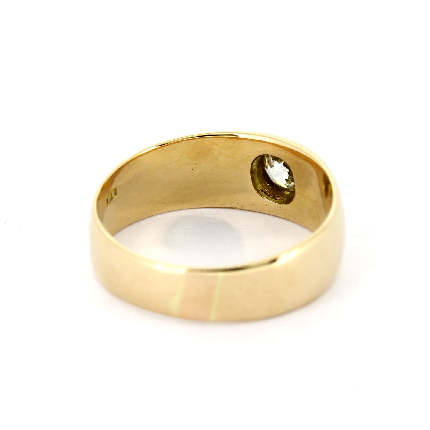 Ring 585 Gold 14 kt Rotgold - 0,35 ct Brillanten W/SI - Wert 1760,-