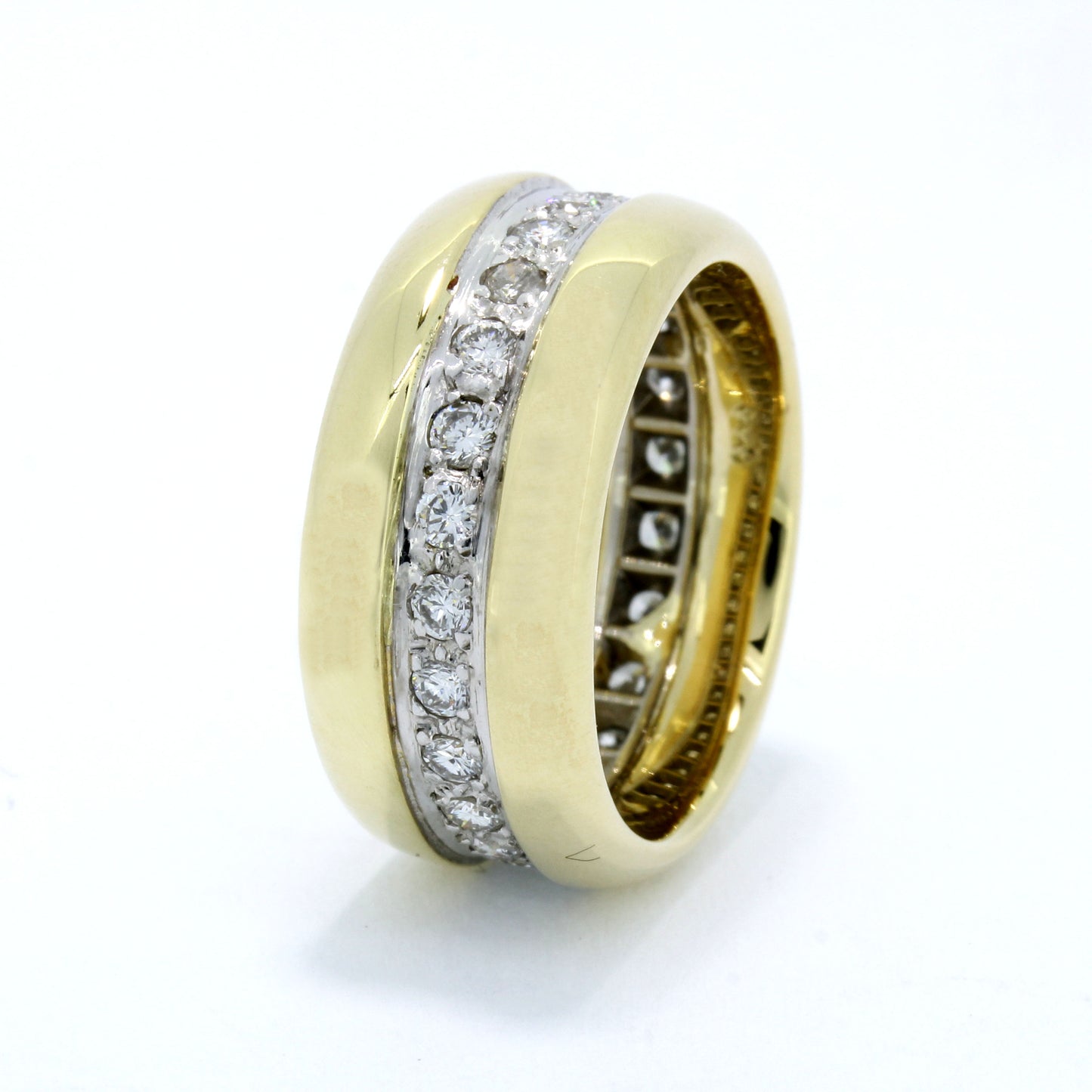 Diamant Ring 585 Gold 14 Kt Brillanten ca. 1,40 ct SI
