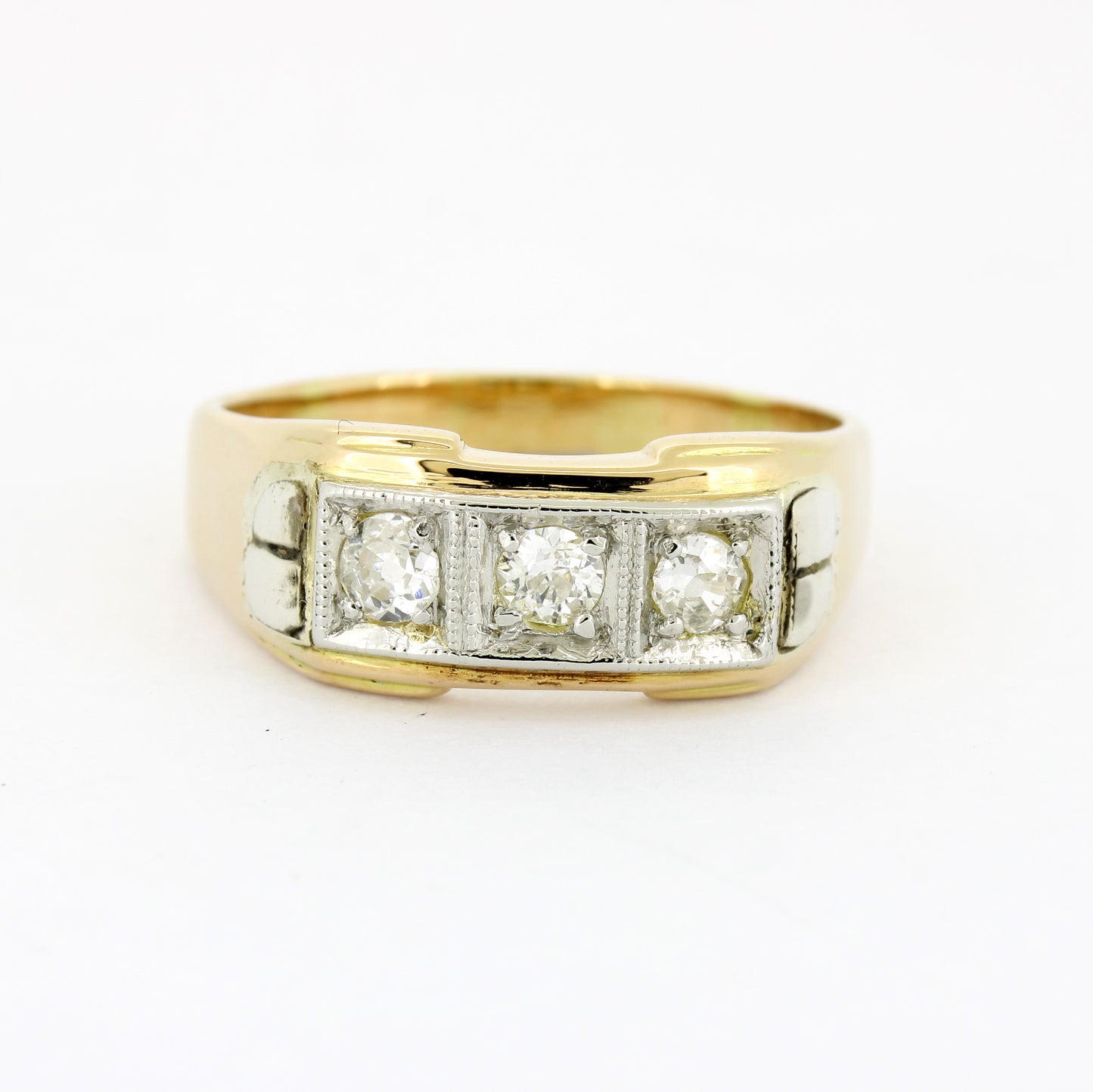 Ring 585 Gold 14 kt - 0,40 ct Diamanten - Wert 1700,-