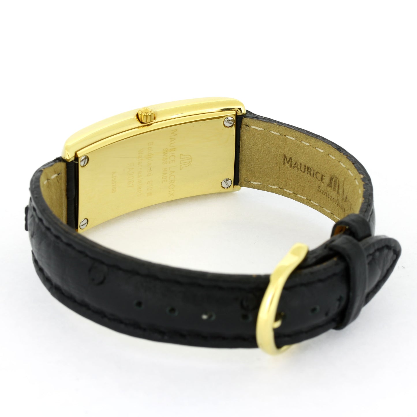 Maurice Lacroix - Fiaba FA2067 - Armbanduhr - Edelstahl vergoldet Quarz