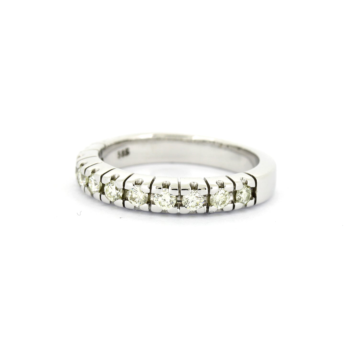 Ring 585 Gold 14 kt Weißgold - 0,50 ct Brillanten W/SI - Wert 1700,-