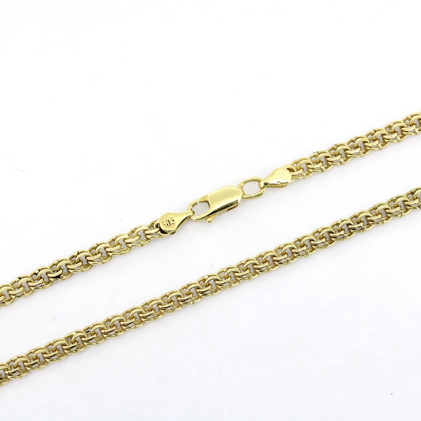Kette 585 Gold 14 kt Gelbgold - 48 cm lang - Wert 2700,-