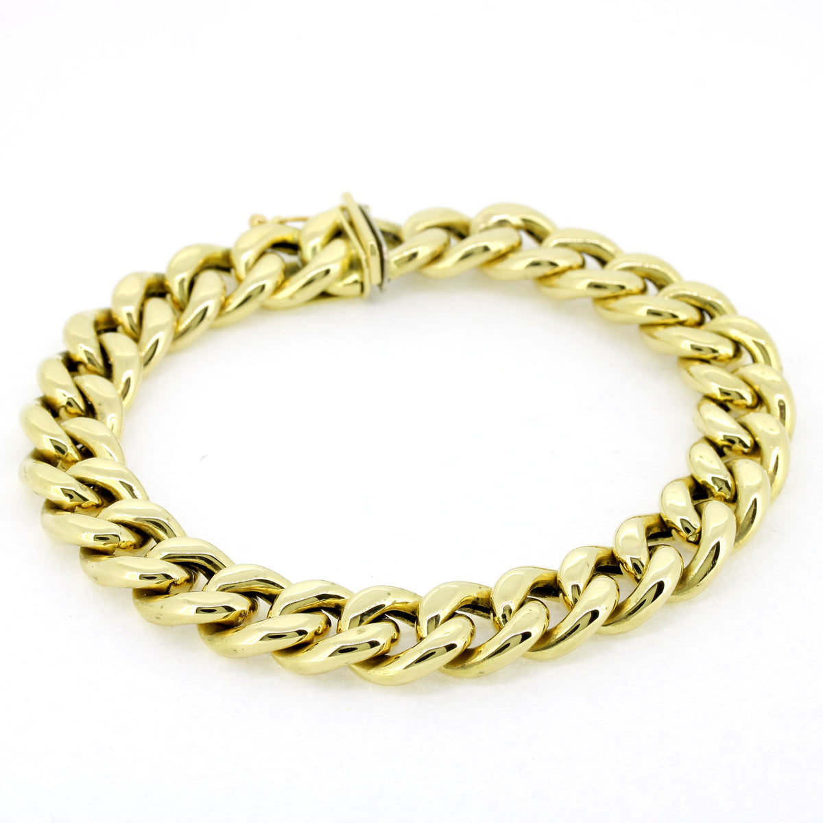 Armband 585 Gold Panzerarmband 14 Karat Gelbgold 20 cm - Wert 6600,-