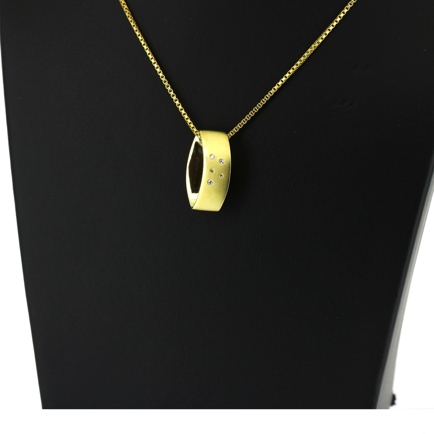 Anhänger 585 Gold 14 Kt Gelbgold - Diamanten- Wert 760,-