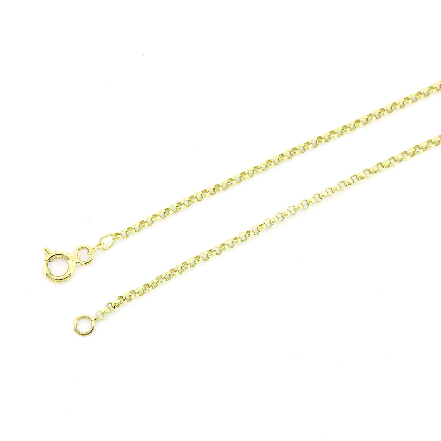 Kette 585 Gold 14 kt Gelbgold - 51 cm lang - Wert 640,-