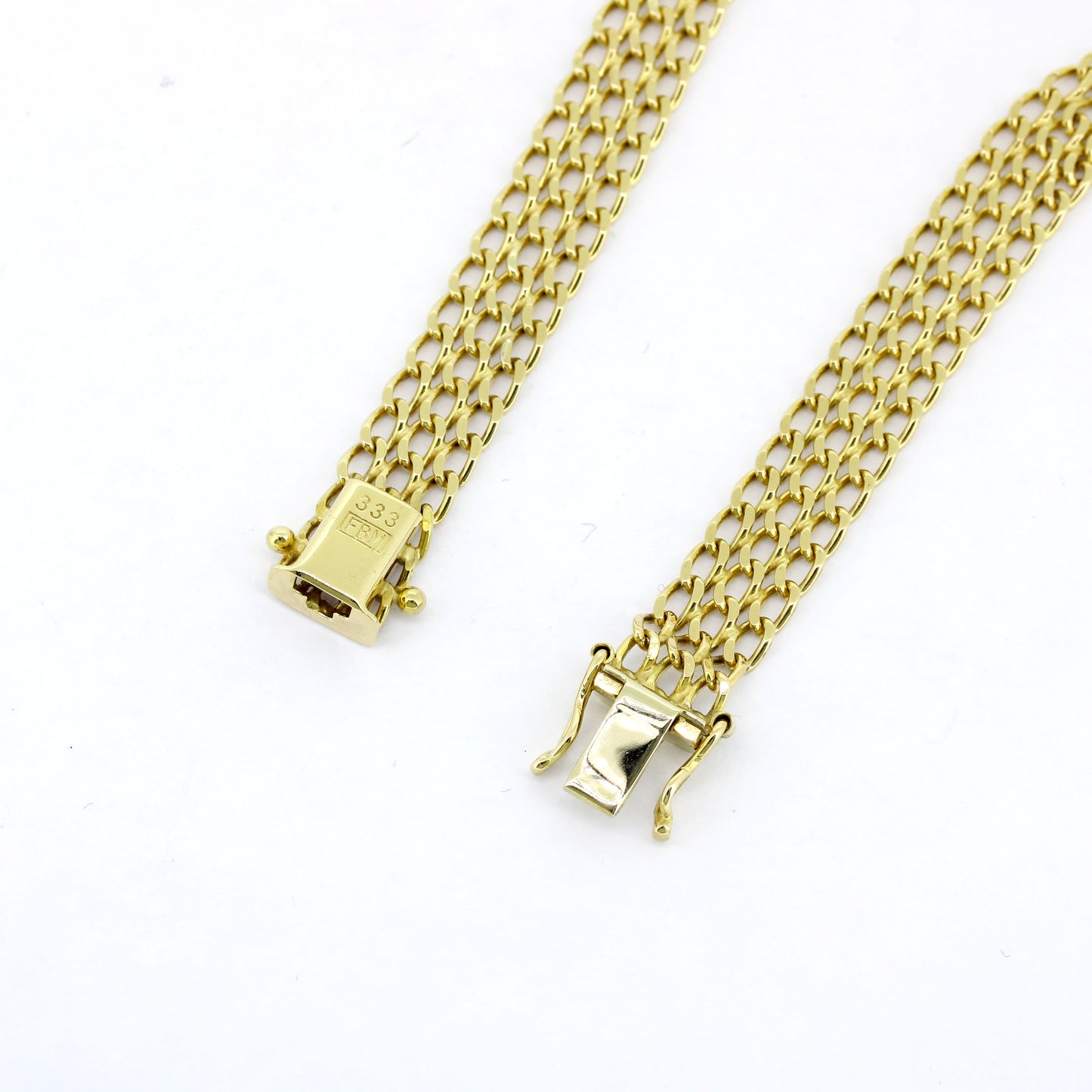 Armband 333 Gold 8 Kt Gelbgold - Länge: 19 cm - Wert 850,-