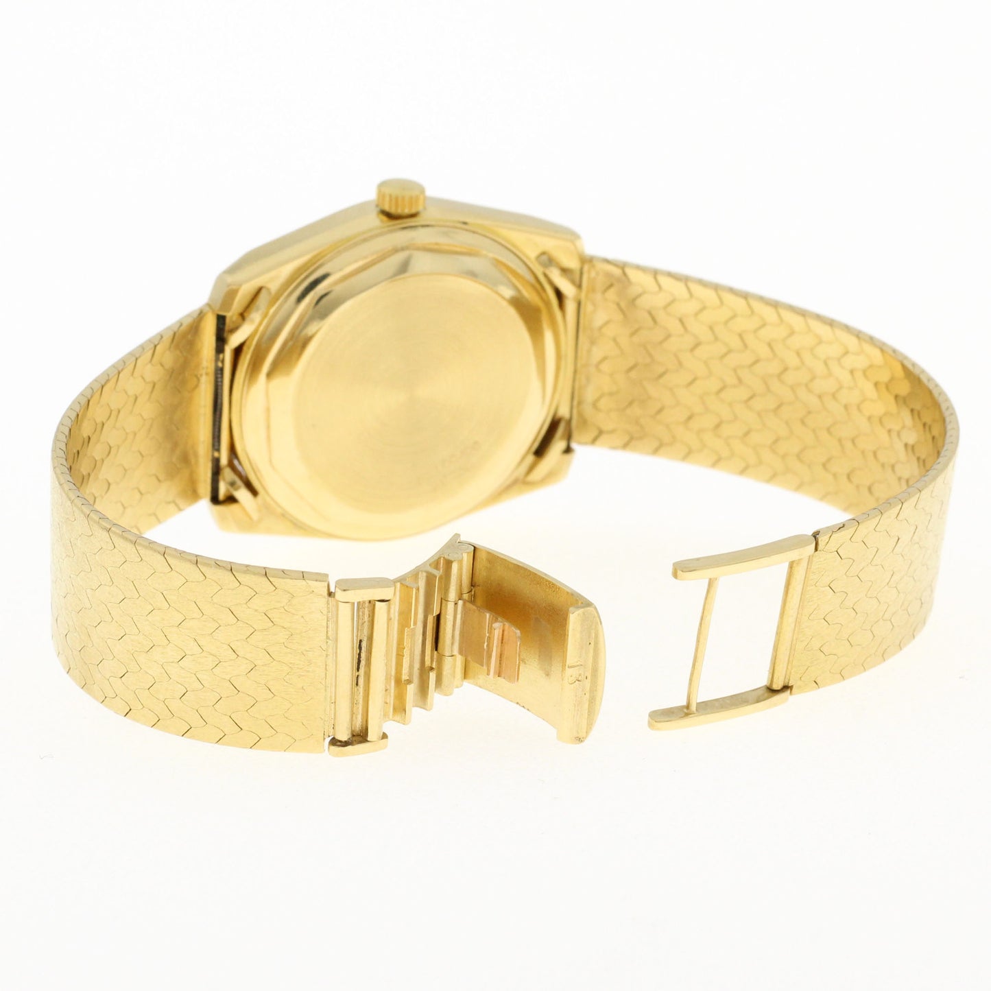 Universal Geneve Unisonic Armbanduhr 750 Gold 18 kt Fifteen Jewels