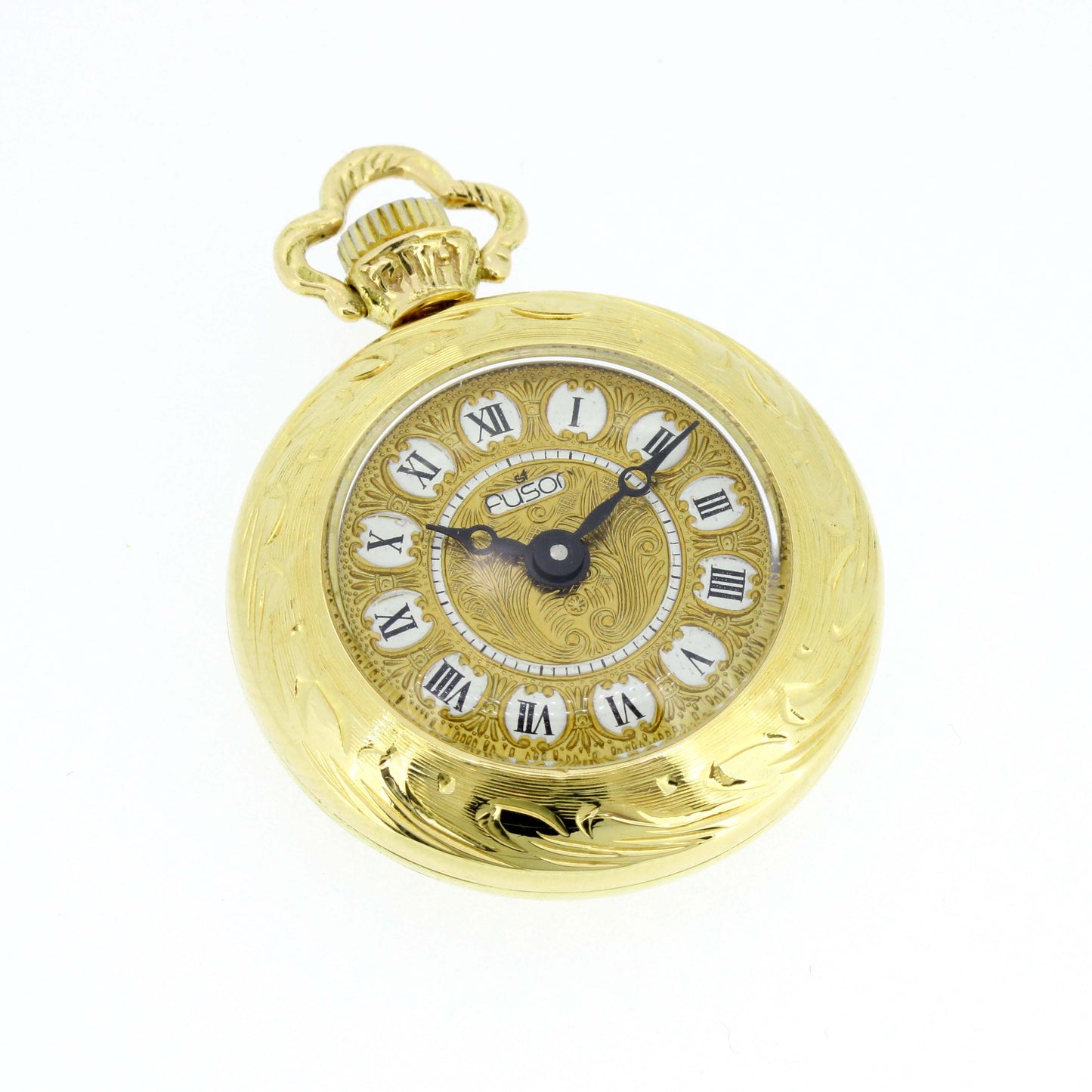 Taschenuhr 750 Gold 18 Kt Handaufzug 28 mm Wert 1480,-