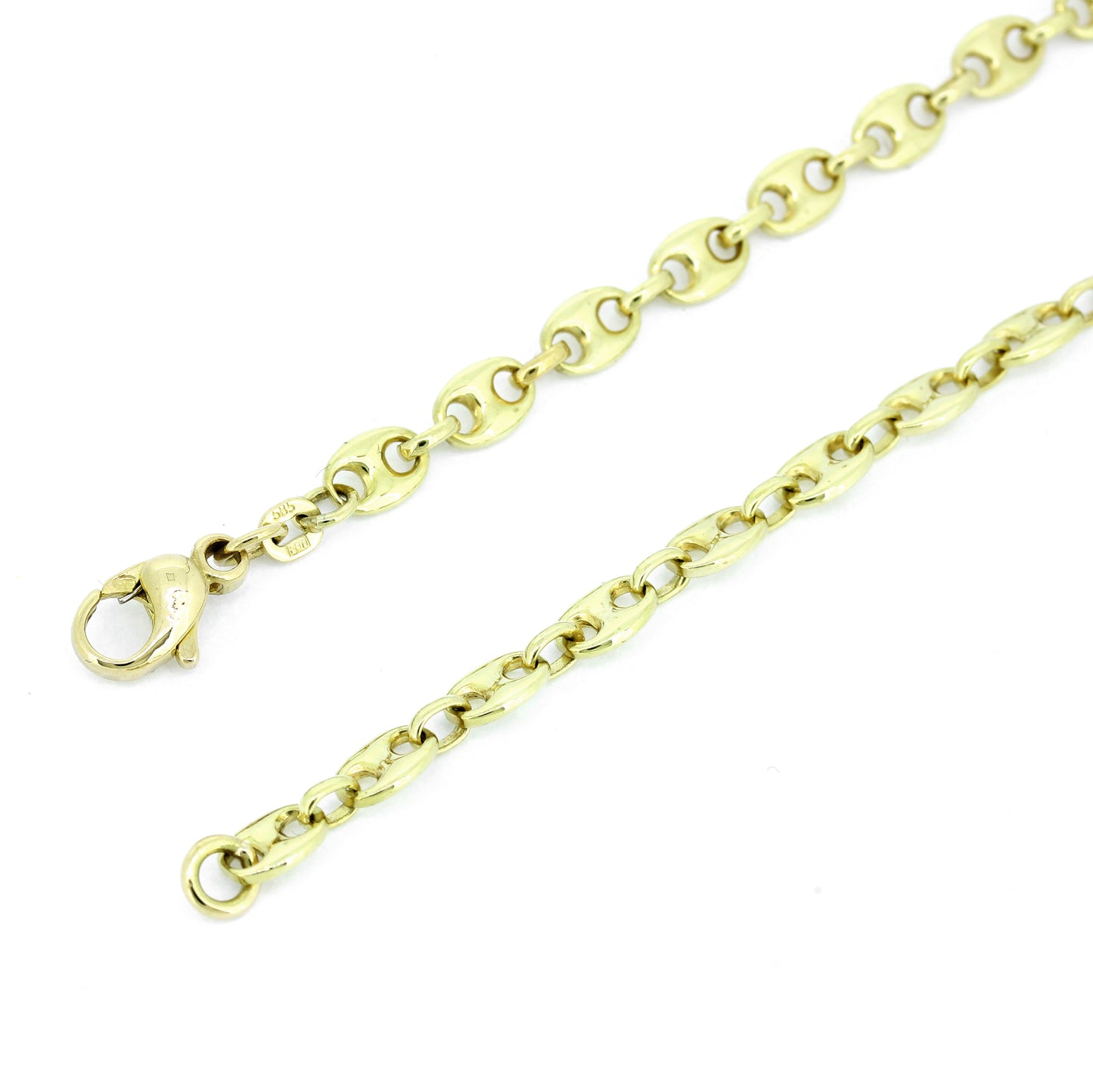Armband 585 Gold 14 Kt Gelbgold - Wert 760,-