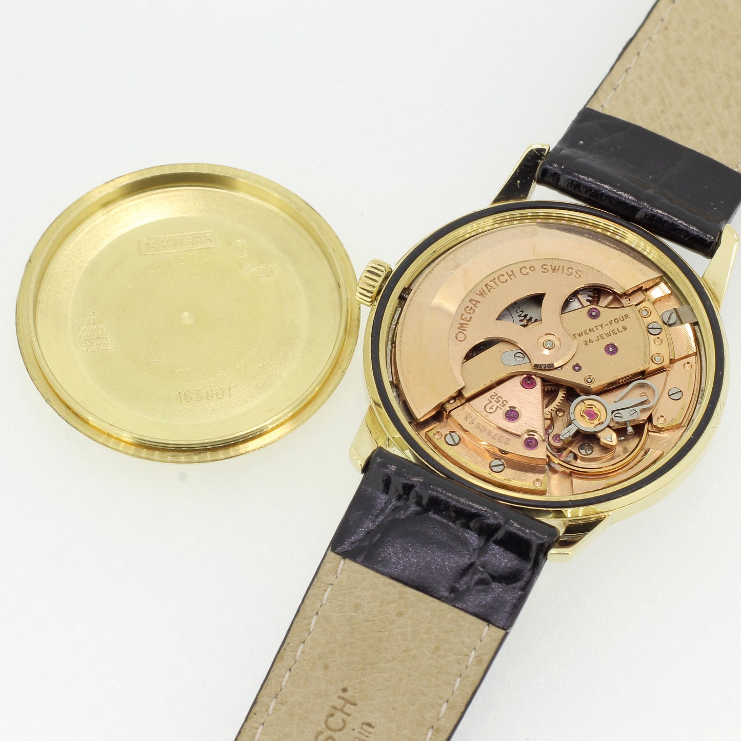 Omega Seamaster Vintage 585 Gold Automatik ca. 1960