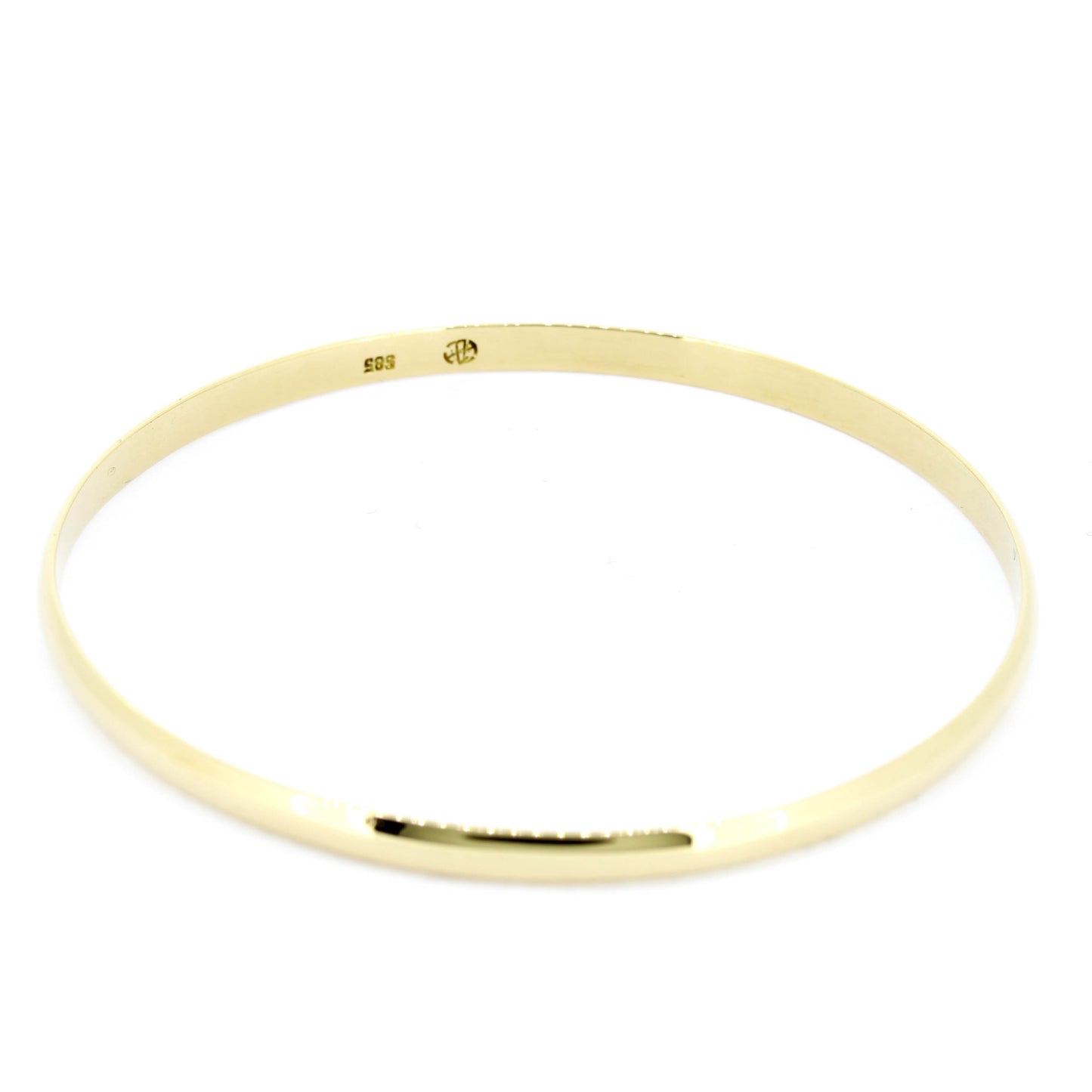 Armreif 585 Gold 18 Kt Gelbgold - Innen Ø 65 mm - Wert 1349,-