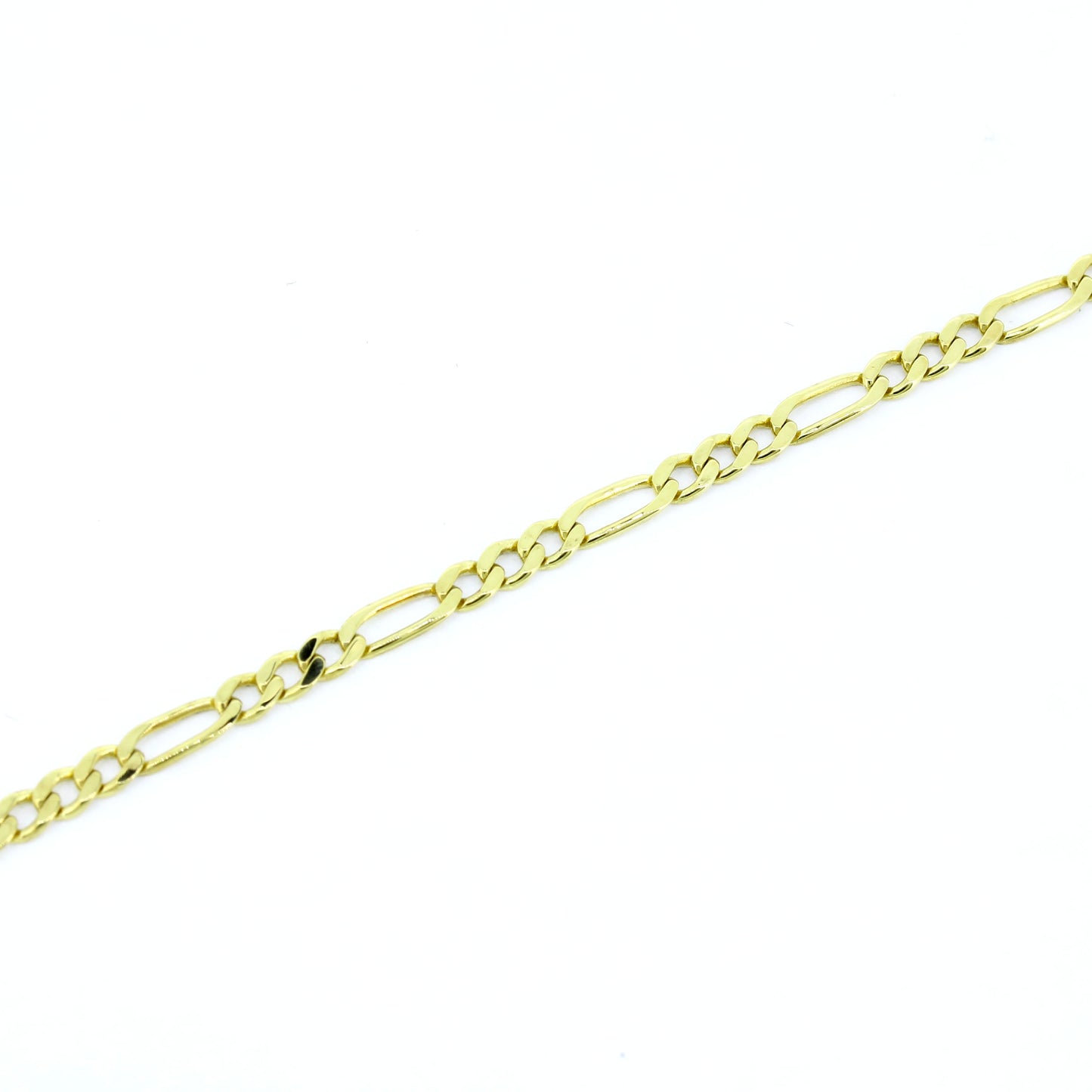 Figaro Kette 333 Gold 8 Kt Gelbgold - Kettenlänge 49 cm - Wert 530,-