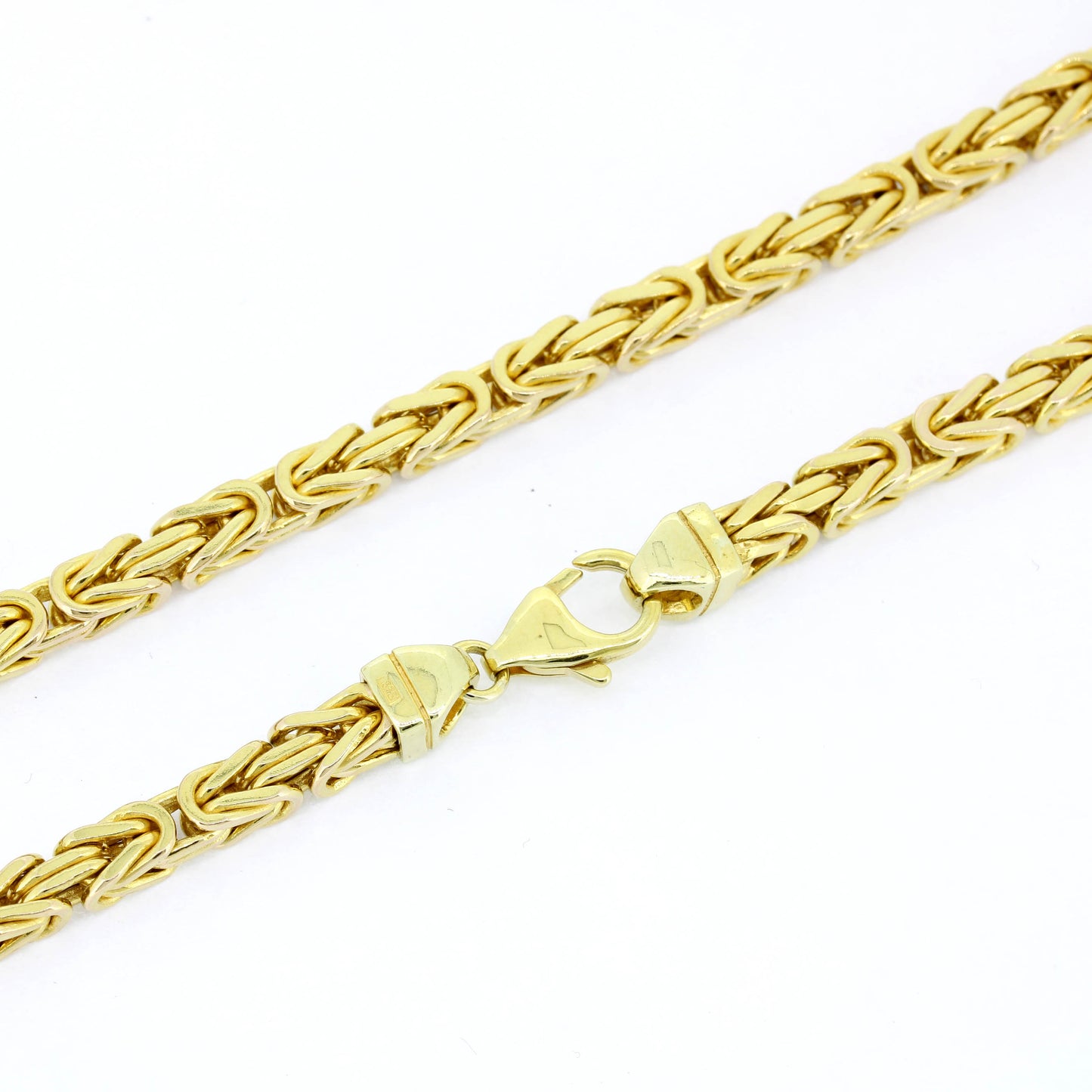 Königs Kette 375 Gold 9 Kt Gelbgold - Wert 4890,-