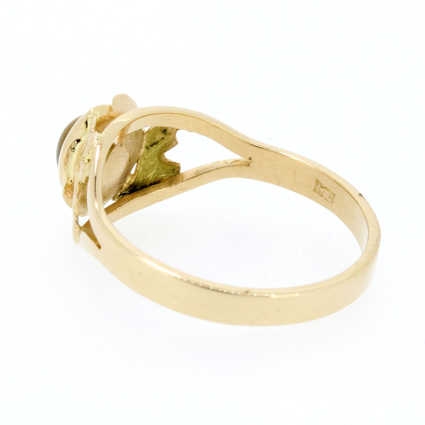 Ring 585 Gold 14 kt Gelbgold Tigerauge Wert 390,-