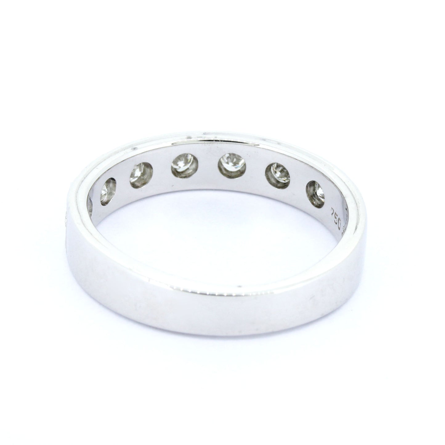 Ring 750 Gold 18 Kt Weißgold Brillanten 0,40 ct SI - Wert 1250,-