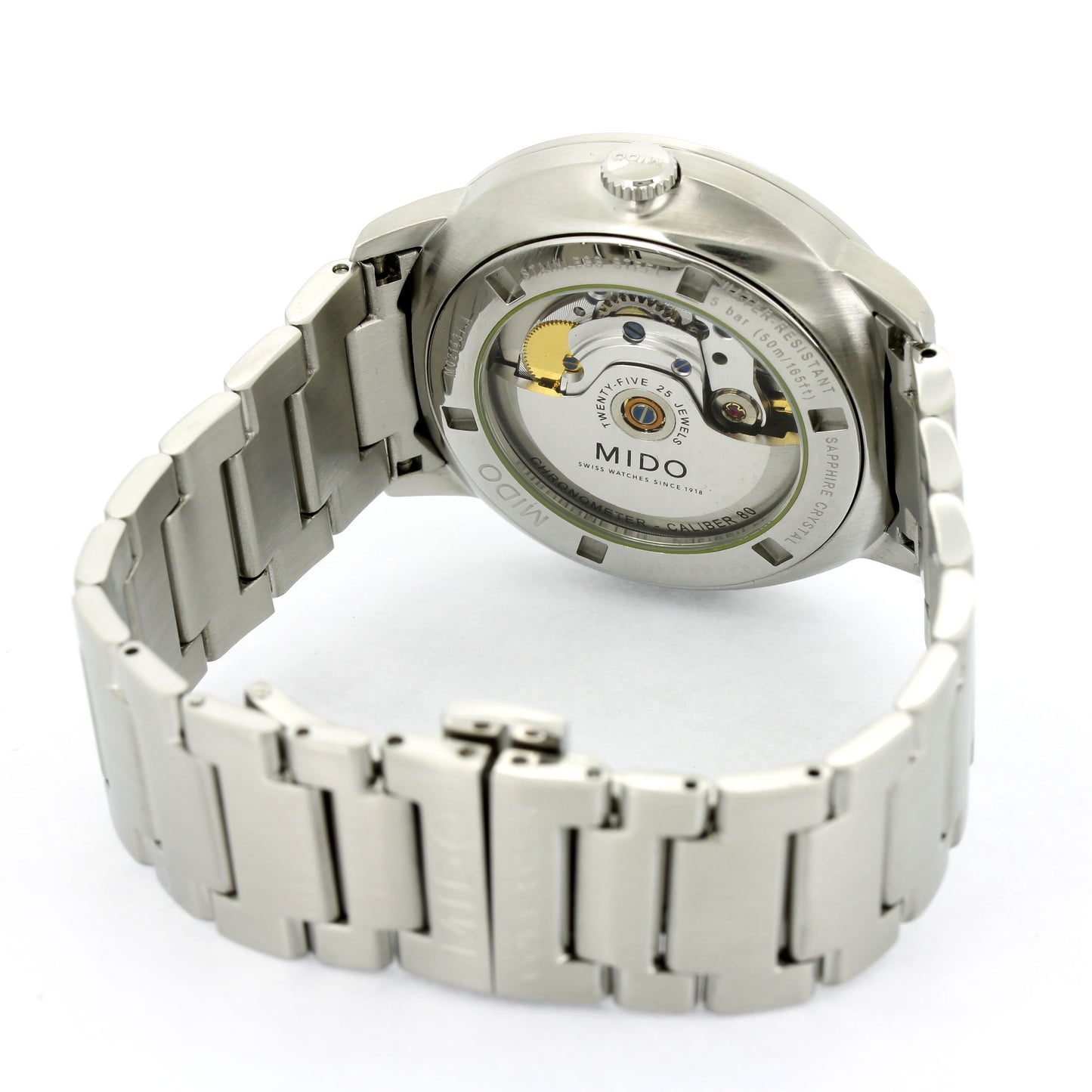 Mido Commander 2 M021.431.11.061.01 Automatik - Chronograph - Edelstahl - grau