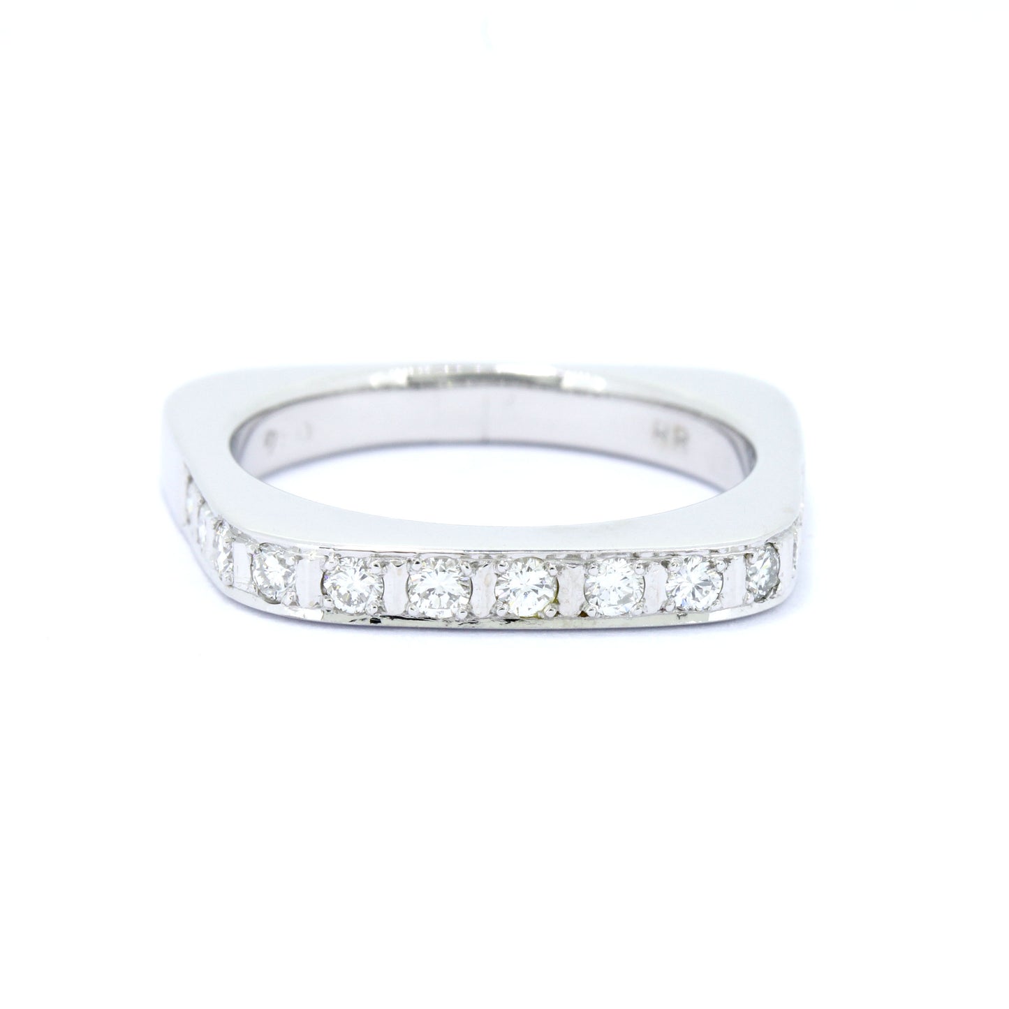 Ring 750 Gold 18 Kt Weißgold Brillanten 0,26 ct VS Wert 1250,-