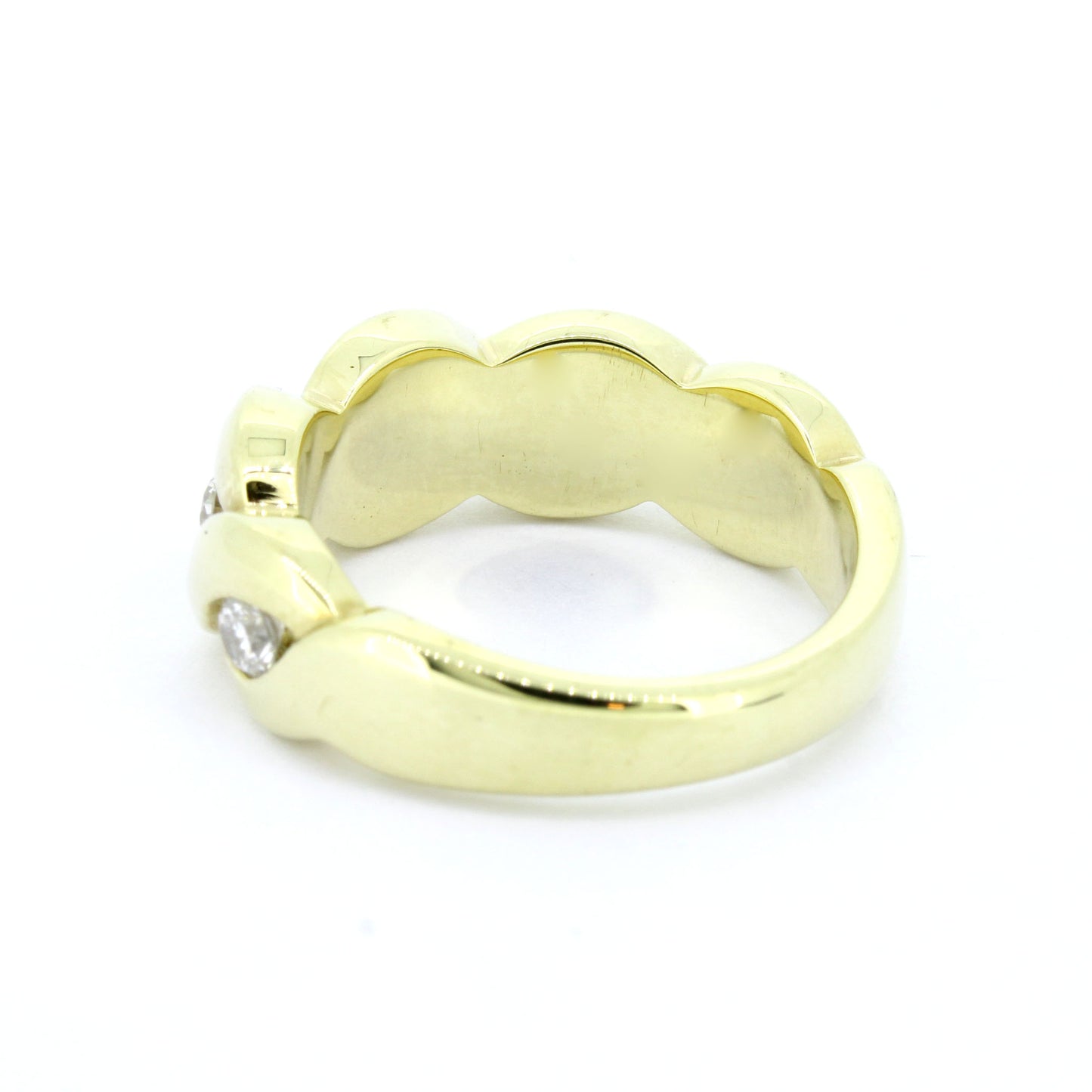 Ring 585 Gold 14 Kt Gelbgold Brillanten 0,50 ct SI - G Wert 1840,-