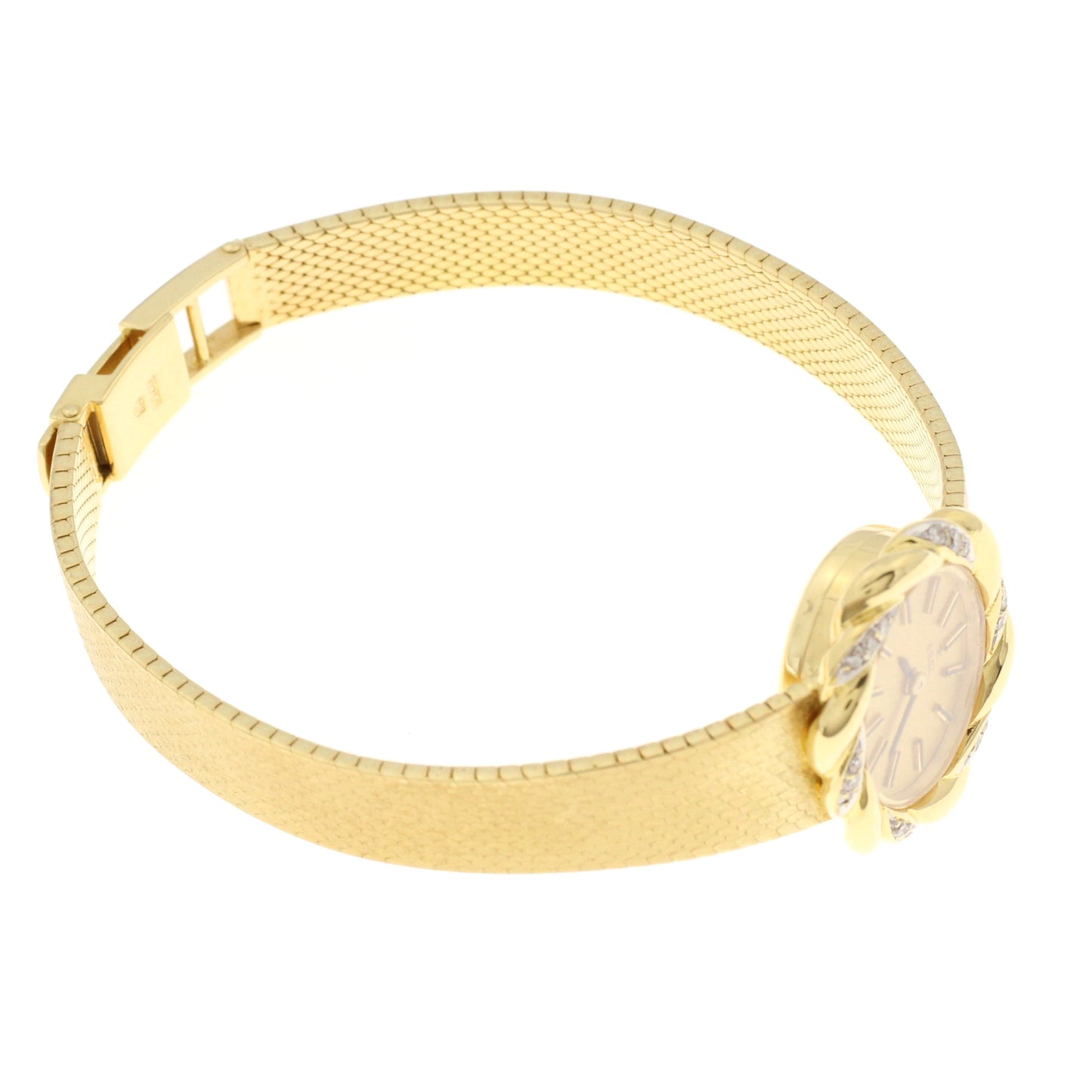 EBEL Damen Uhr Armbanduhr 750 Gold 18 kt Brillanten 0,15ct