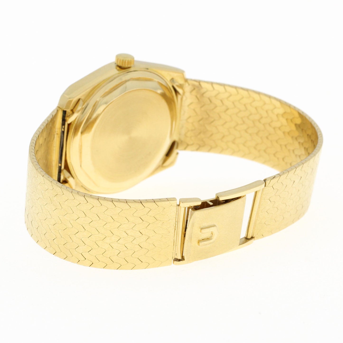 Universal Geneve Unisonic Armbanduhr 750 Gold 18 kt Fifteen Jewels