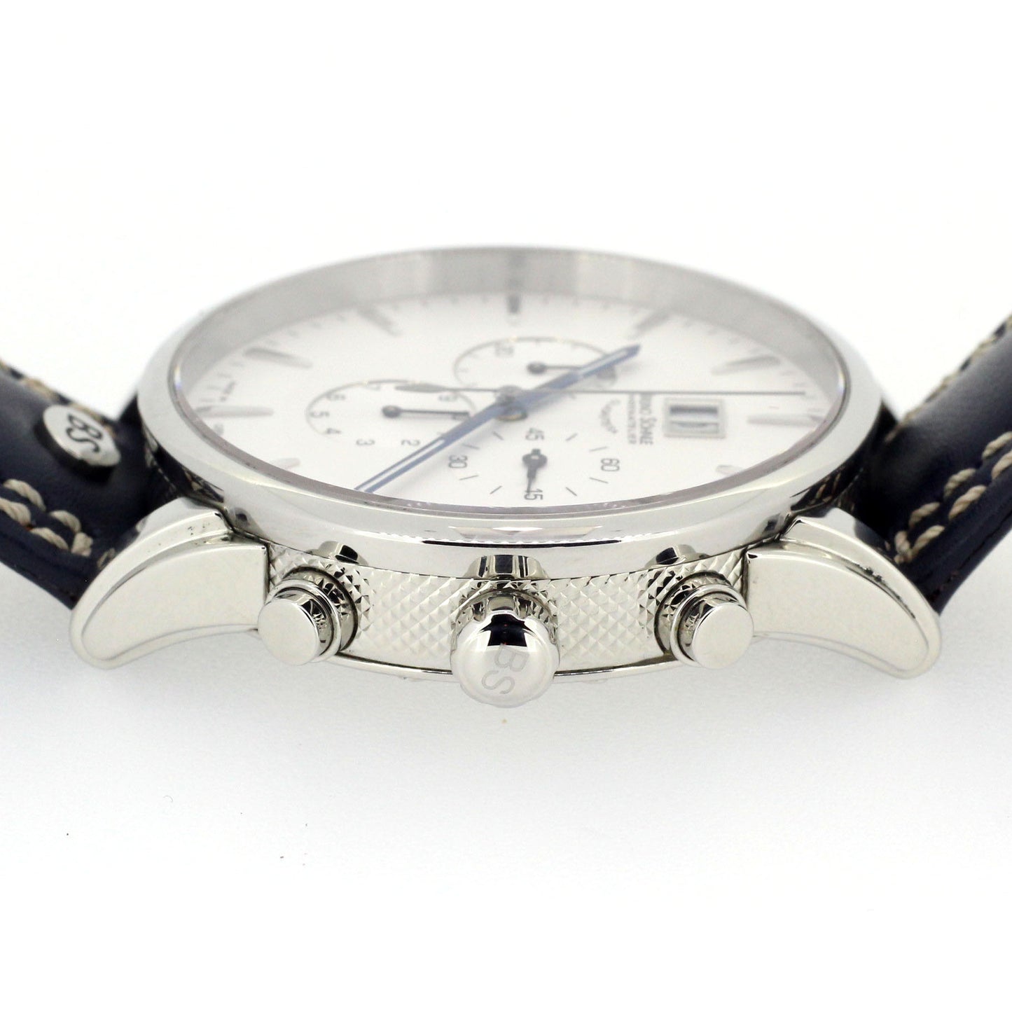 Bruno Söhnle Glashütte Herrenuhr SA Edelstahl 10 Bar 11971