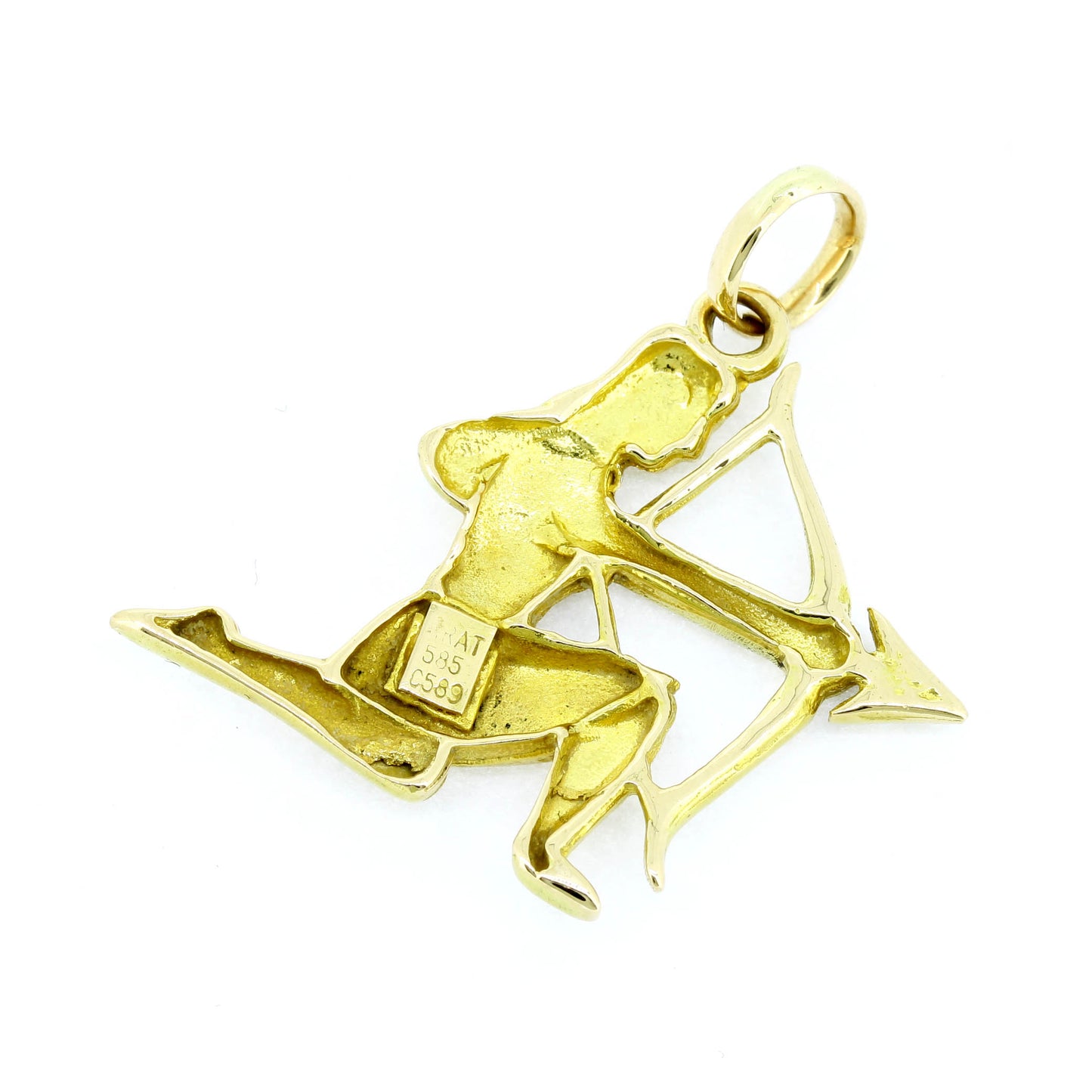 Sternzeichen Schütze Anhänger 585 Gold 14 Kt Gelbgold Wert 560,-