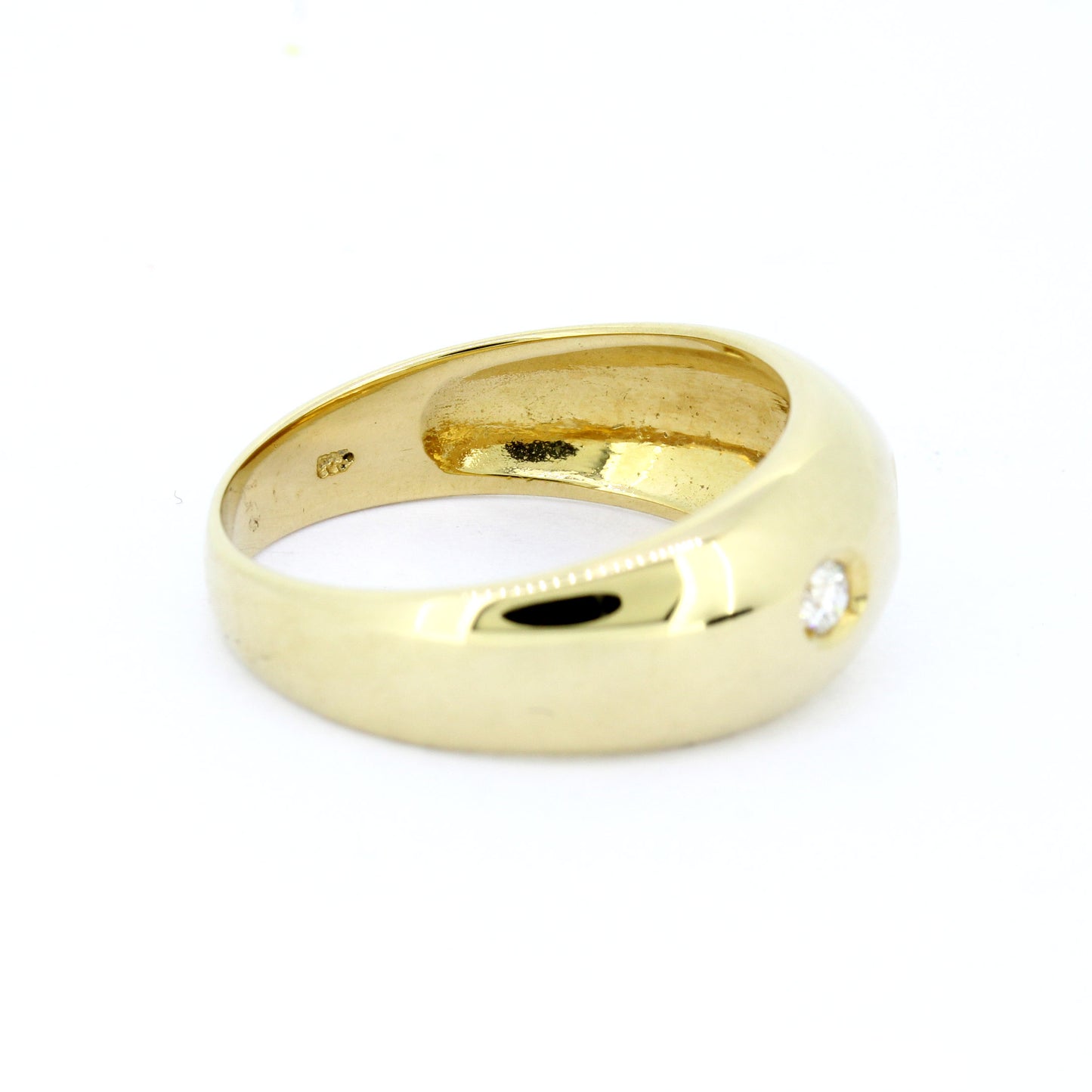 Ring 585 Gold 14 Kt Brillanten 0,14 ct SI Wert 760,-