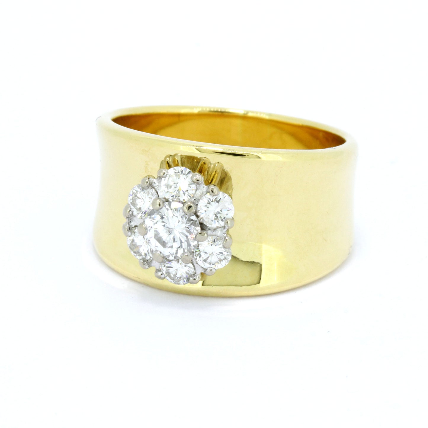 Brillant Ring 750 Gold 18 Kt 0,80ct Diamanten Wert 3700,-