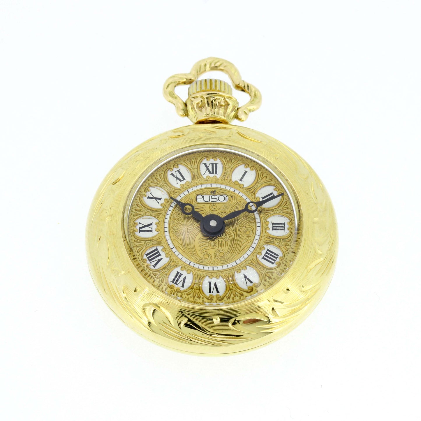 Taschenuhr 750 Gold 18 Kt Handaufzug 28 mm Wert 1480,-