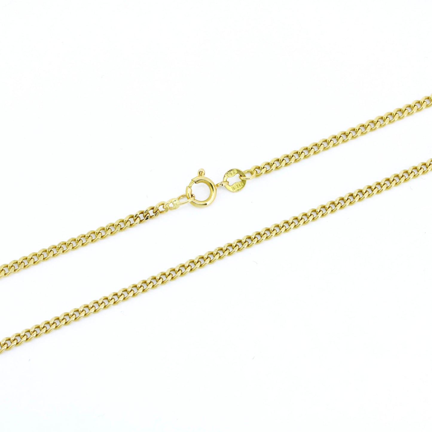 Panzerkette 750 Gold 18 Kt Gelbgold - Kettenlänge 54 cm - Wert 1680,-