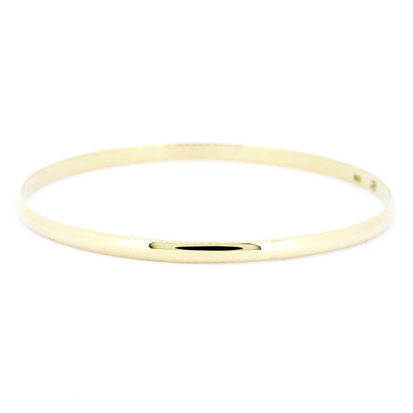 Armreif 585 Gold 18 Kt Gelbgold - Innen Ø 65 mm - Wert 1349,-