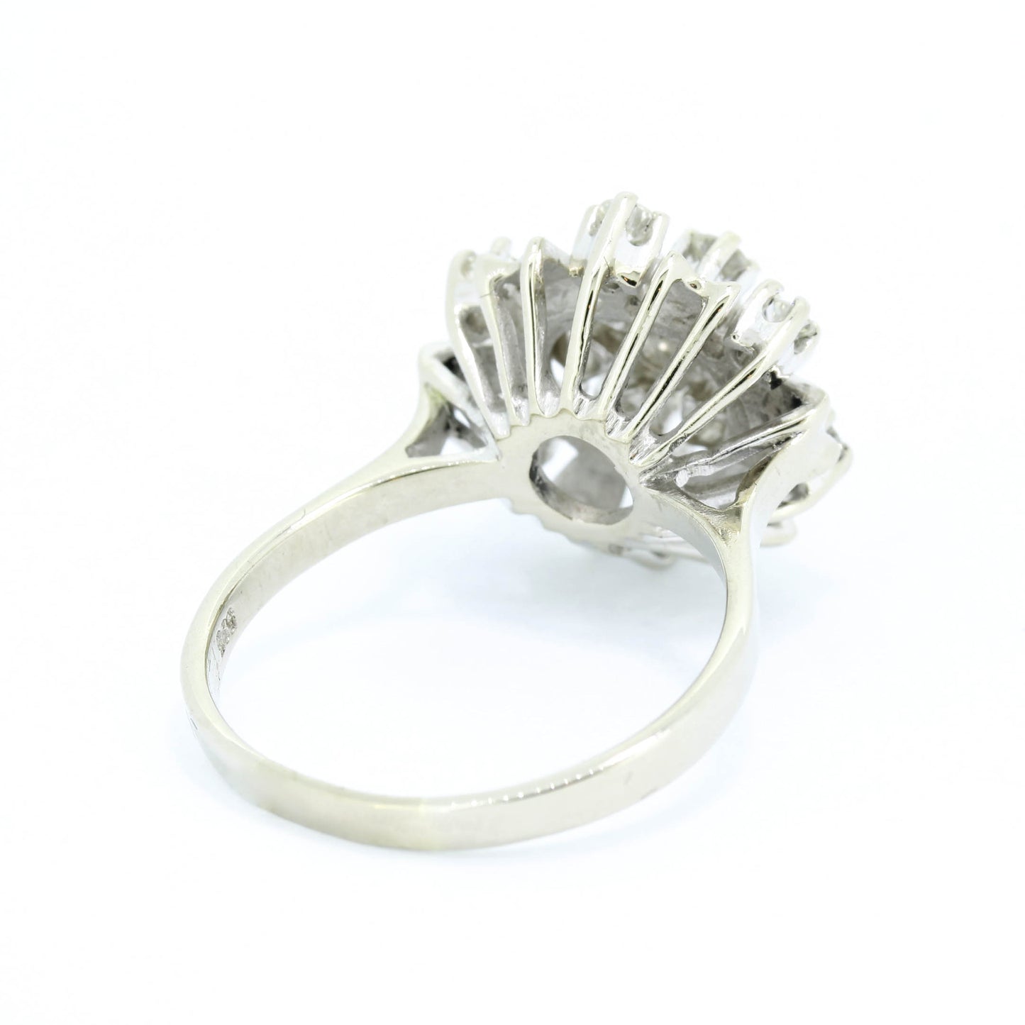 Brillant Ring 585 Gold 14 Kt Diamanten 0,85 ct H/SI Wert 1400,-