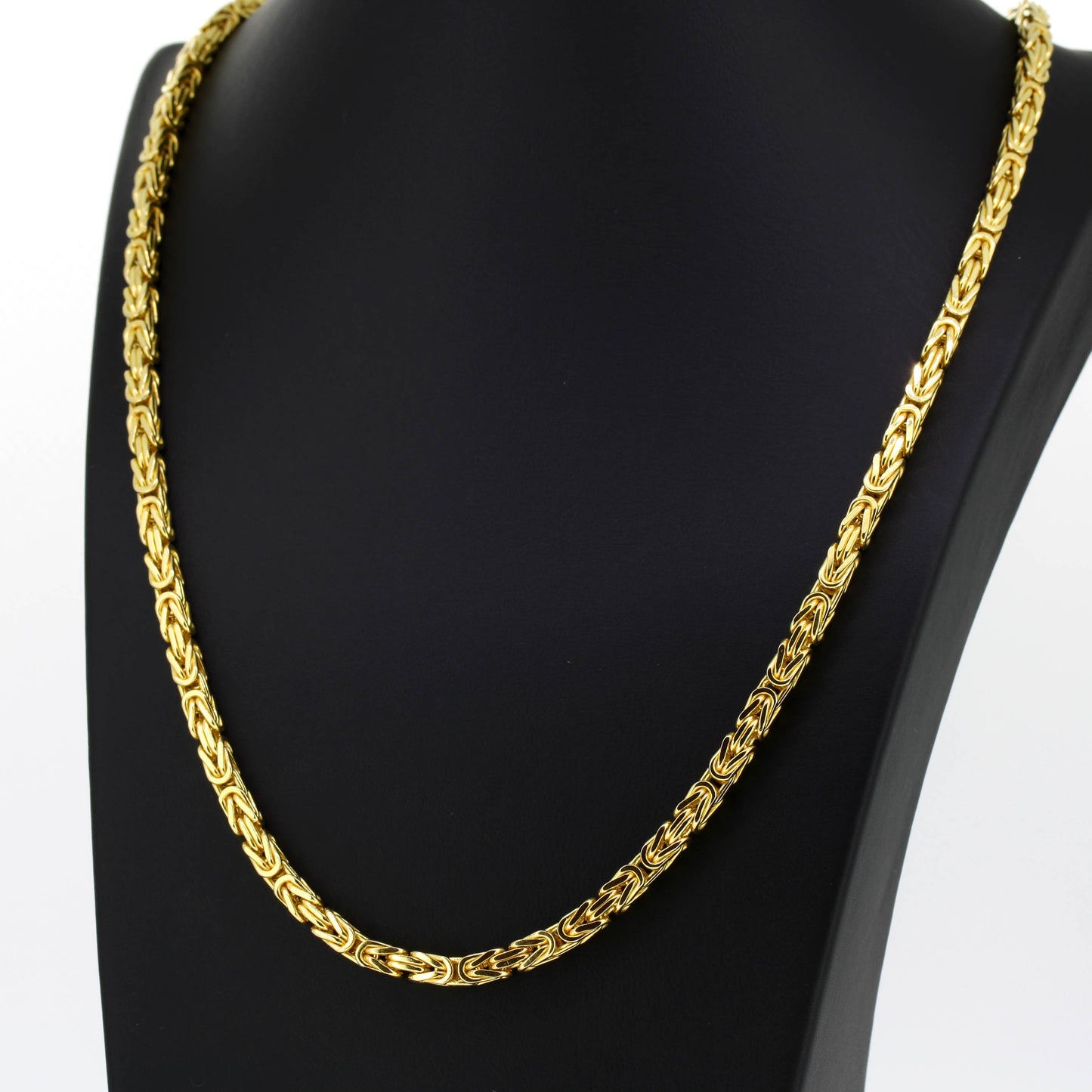 Königs Kette 375 Gold 9 Kt Gelbgold - Wert 4890,-