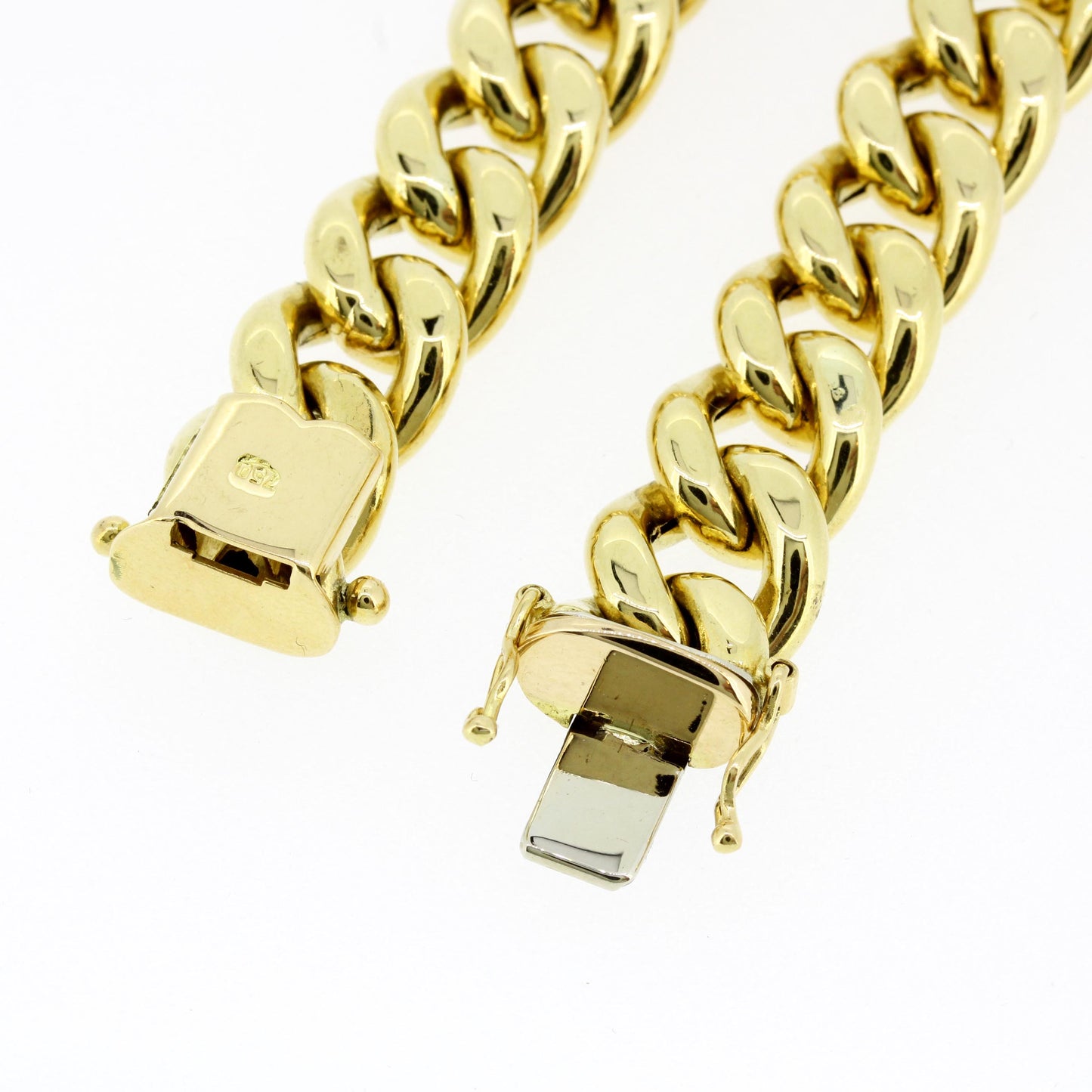 Panzer Armband 750 Gold 18 kt Kastenverschluss WERT 3350,-