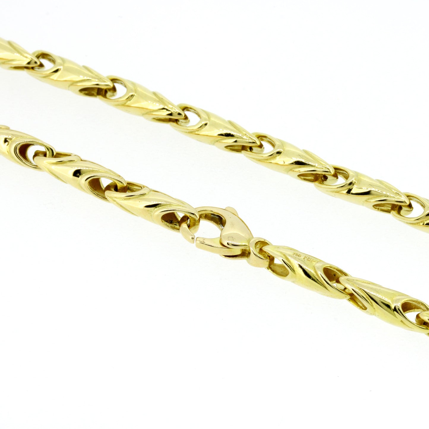Halskette 750 Gold Kette 18 Kt 51 cm lang Wert 5870,-