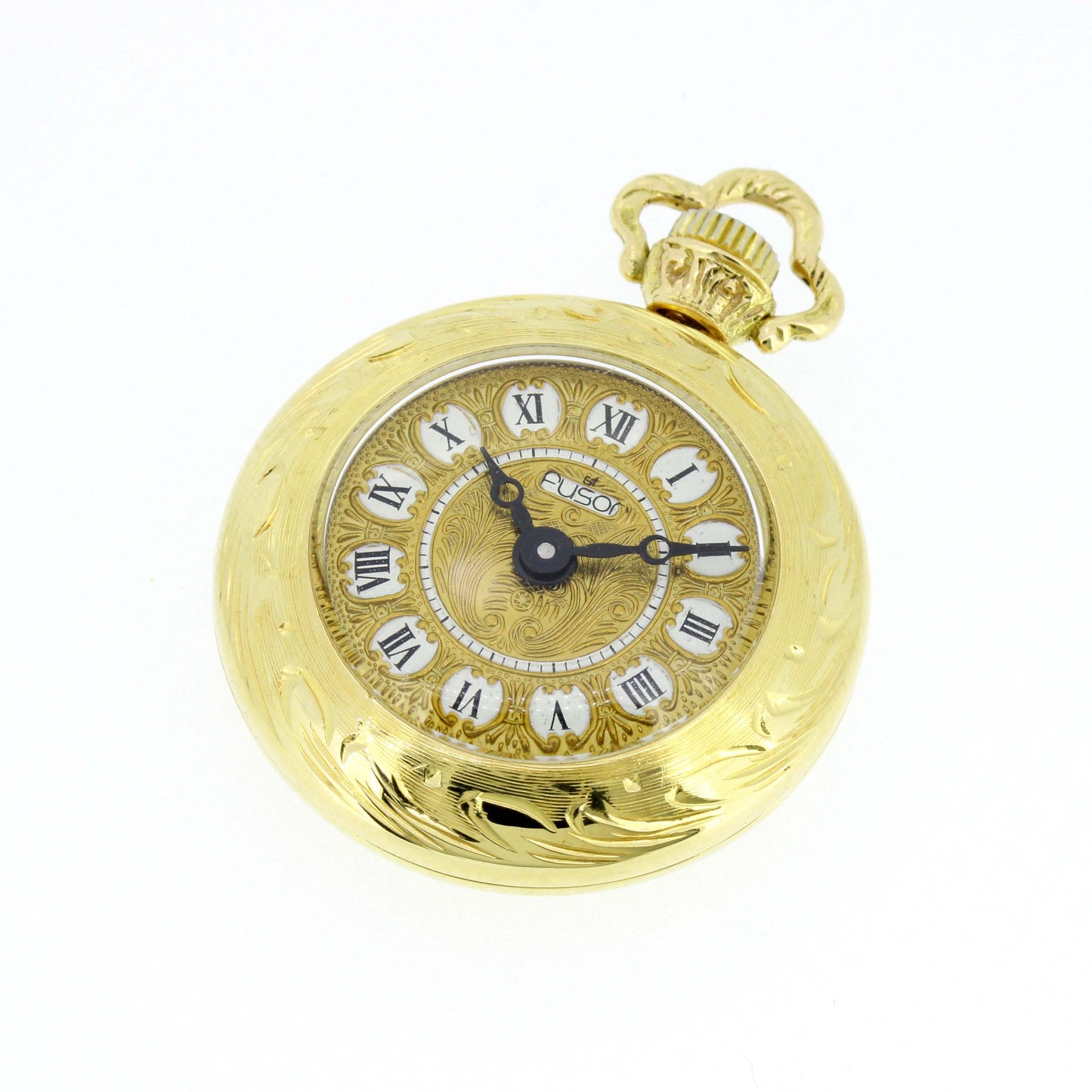 Taschenuhr 750 Gold 18 Kt Handaufzug 28 mm Wert 1480,-