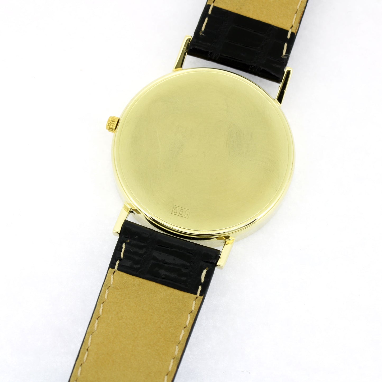 Armbanduhr Costro - Gelbgold 585er 14 kt - Quarz-Uhrwerk Rondor 703