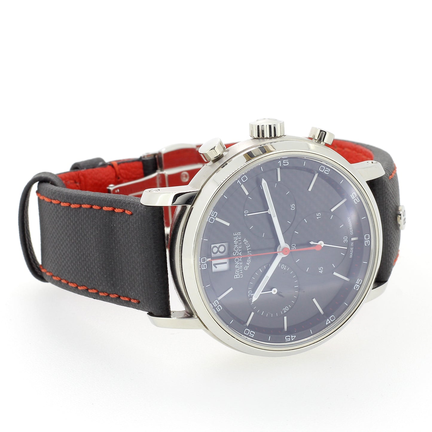 Bruno Söhnle Glashütte Herrenuhr Edelstahl 10 Bar 5693