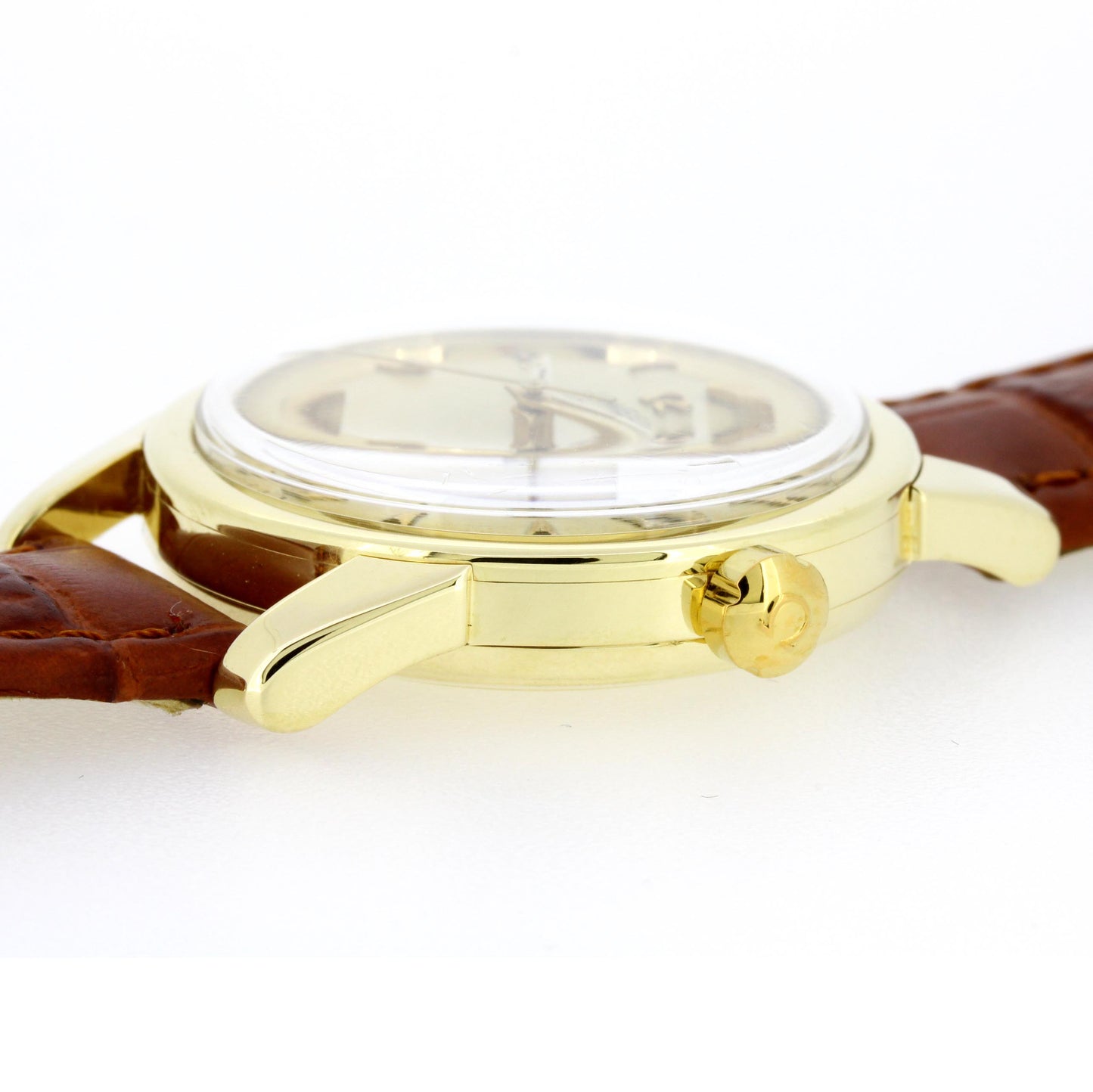 Omega Automatik 585 Gold 14 Kt Kalender ca. 1960