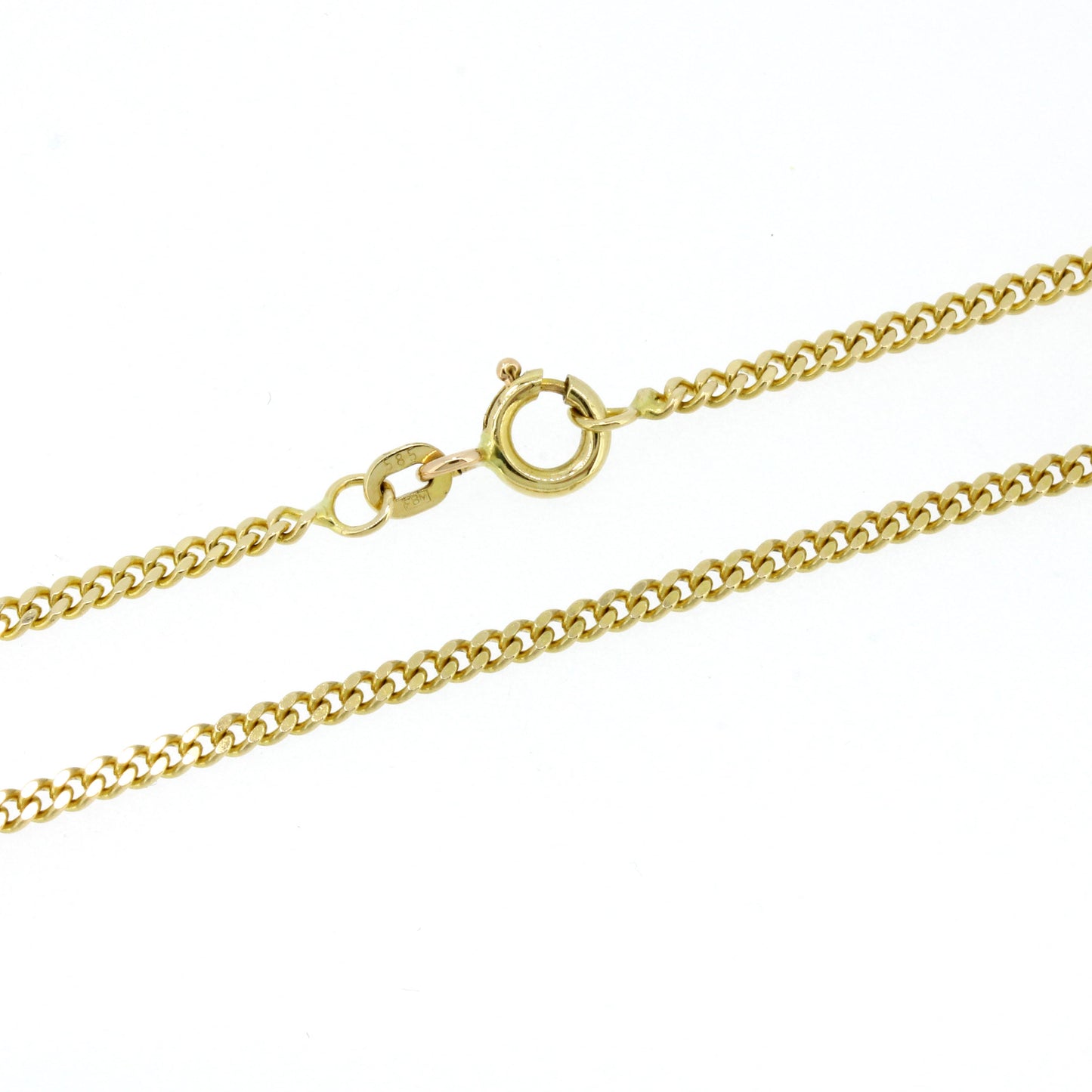 Kreuz Anhänger 750 Gold 18 Kt Kette 585 Gold 14 Kt Wert 990,-