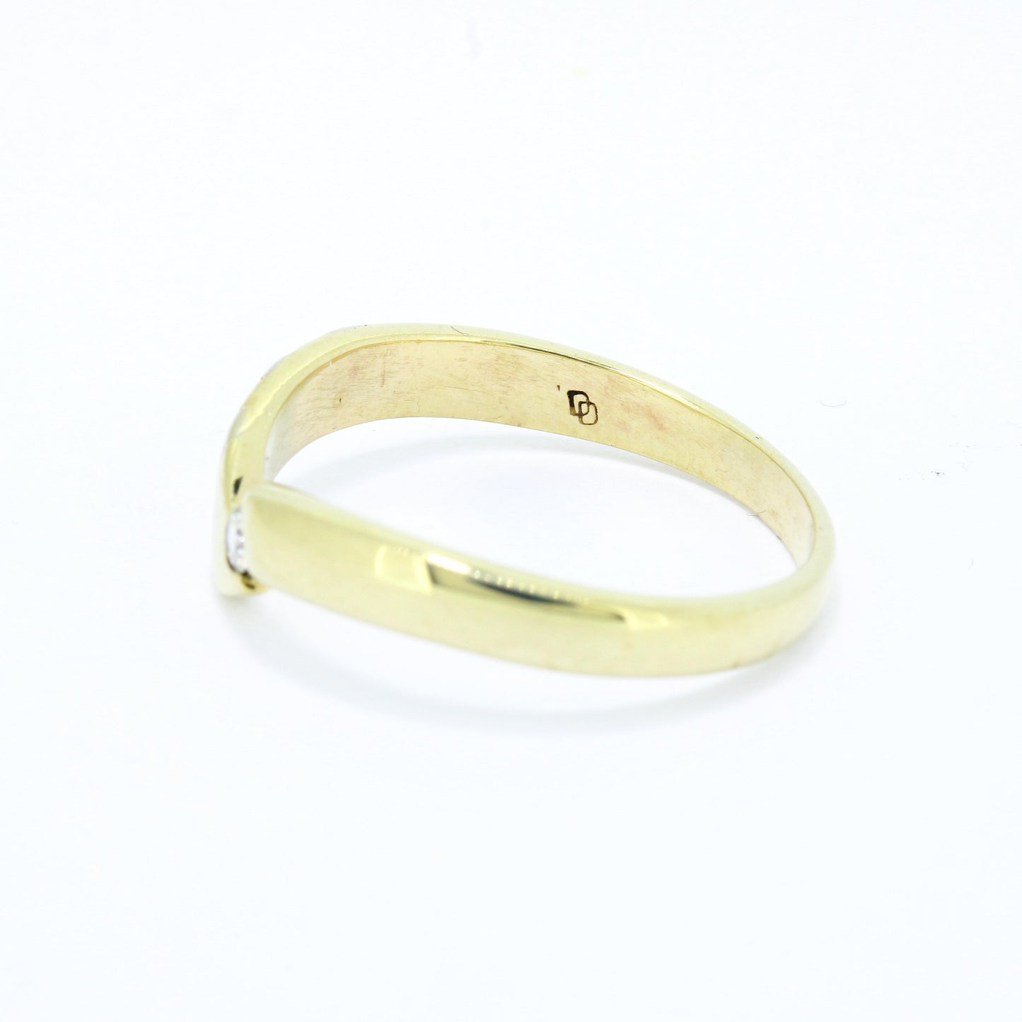 Ring 585 Gold Kt Brillant 0,05 ct SI Wert 490,-