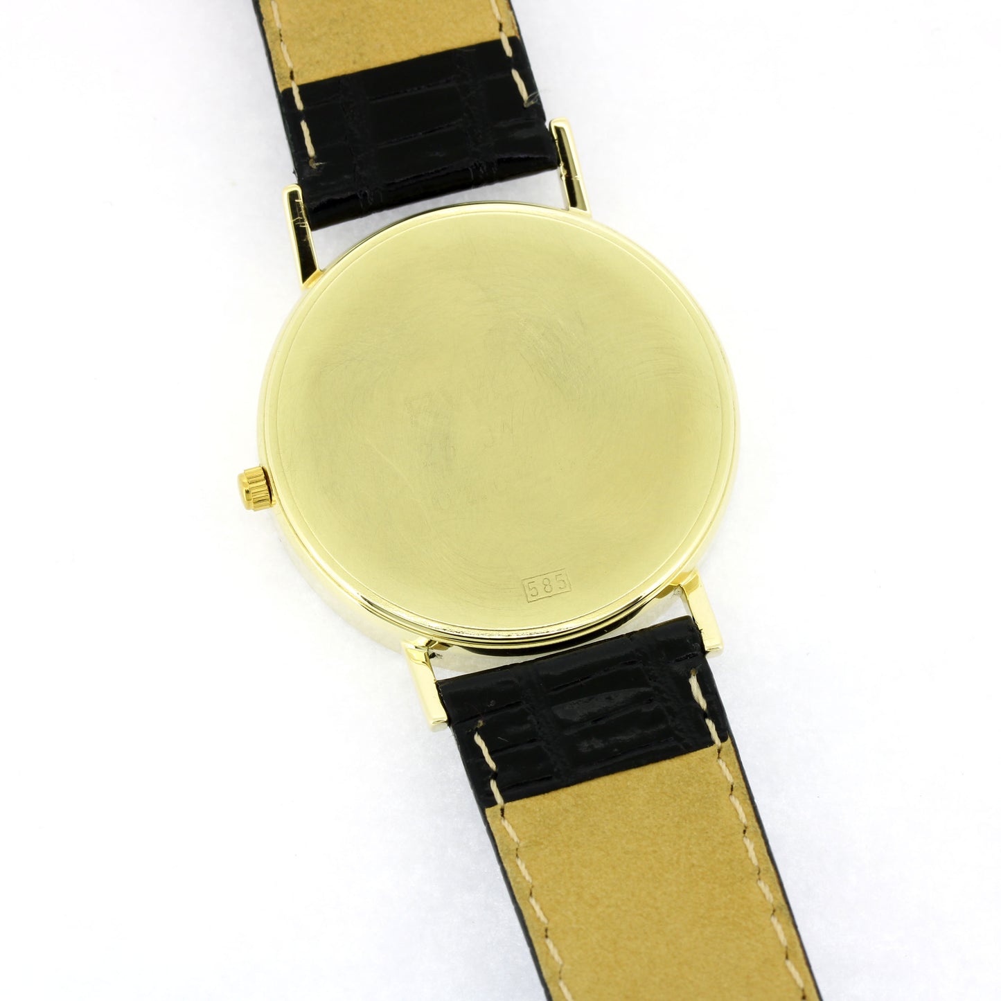 Armbanduhr Costro - Gelbgold 585er 14 kt - Quarz-Uhrwerk Rondor 703