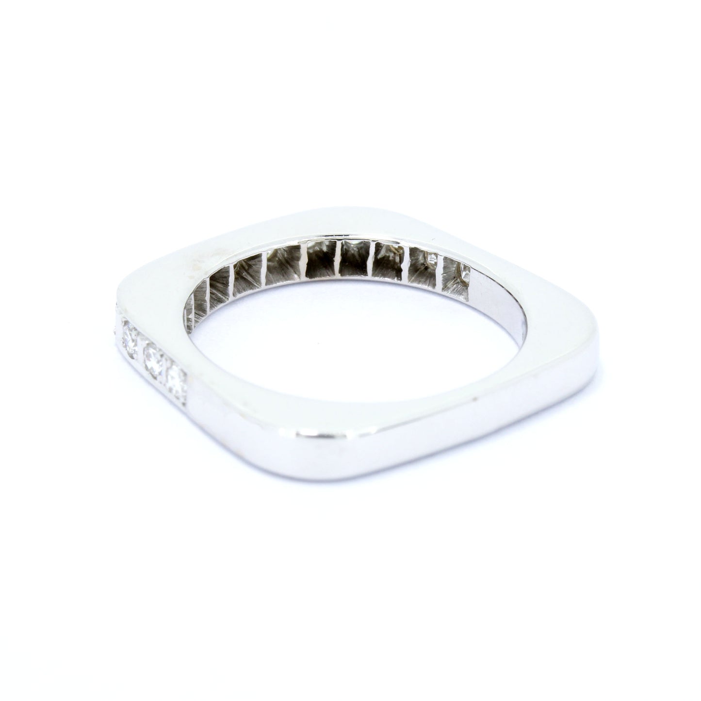 Ring 750 Gold 18 Kt Weißgold Brillanten 0,26 ct VS Wert 1250,-