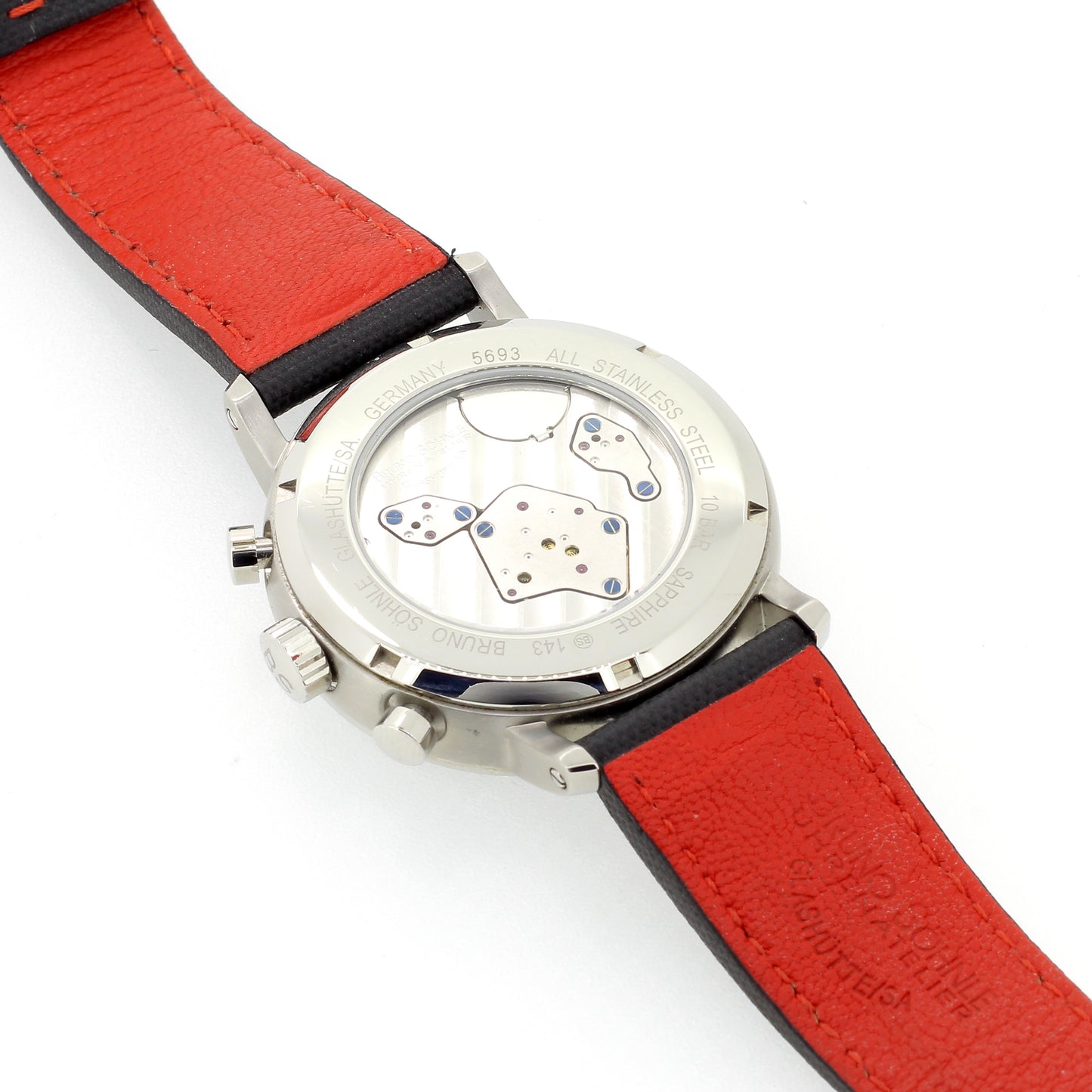Bruno Söhnle Glashütte Herrenuhr Edelstahl 10 Bar 5693